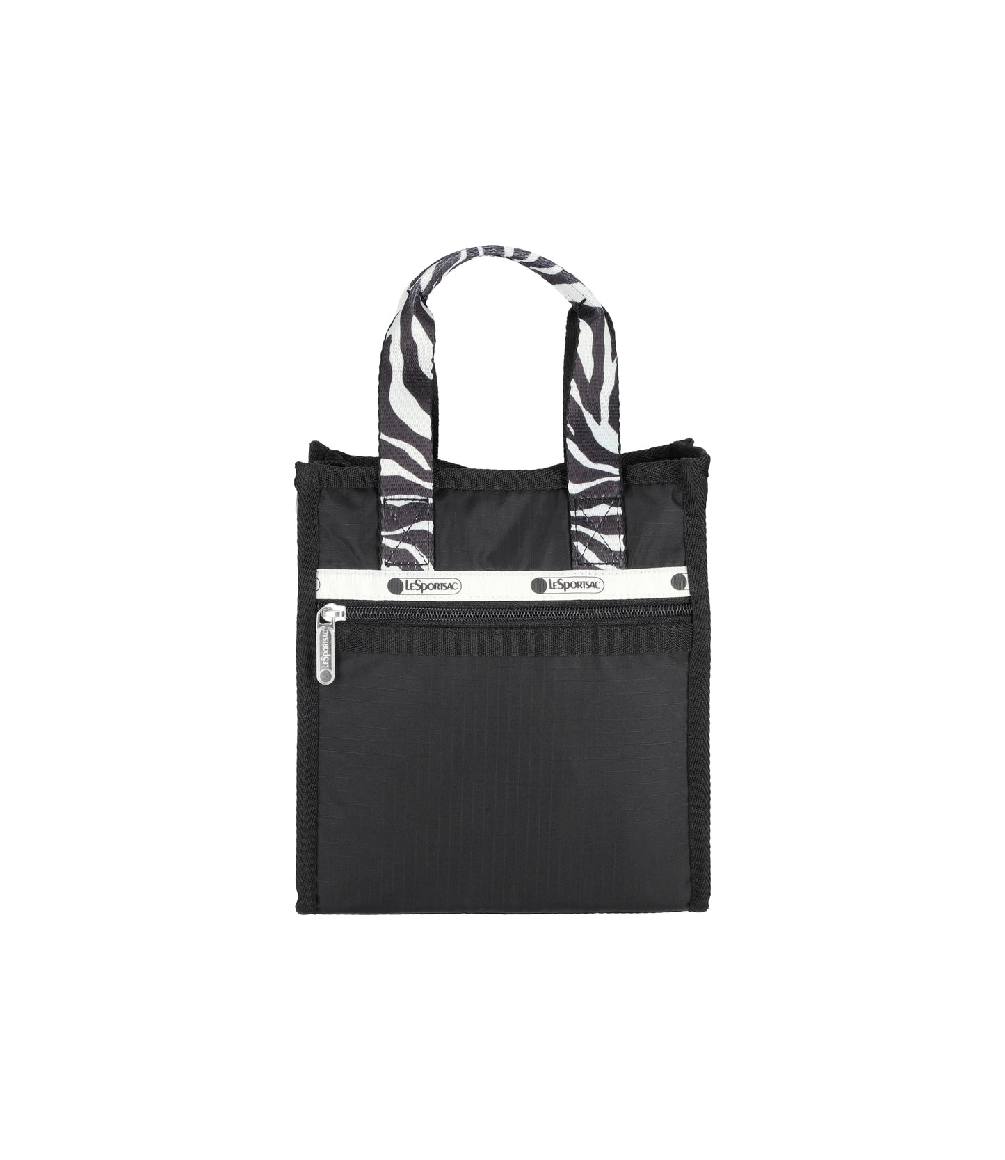Mini North/South Tote Mh<br>Noir Zebra