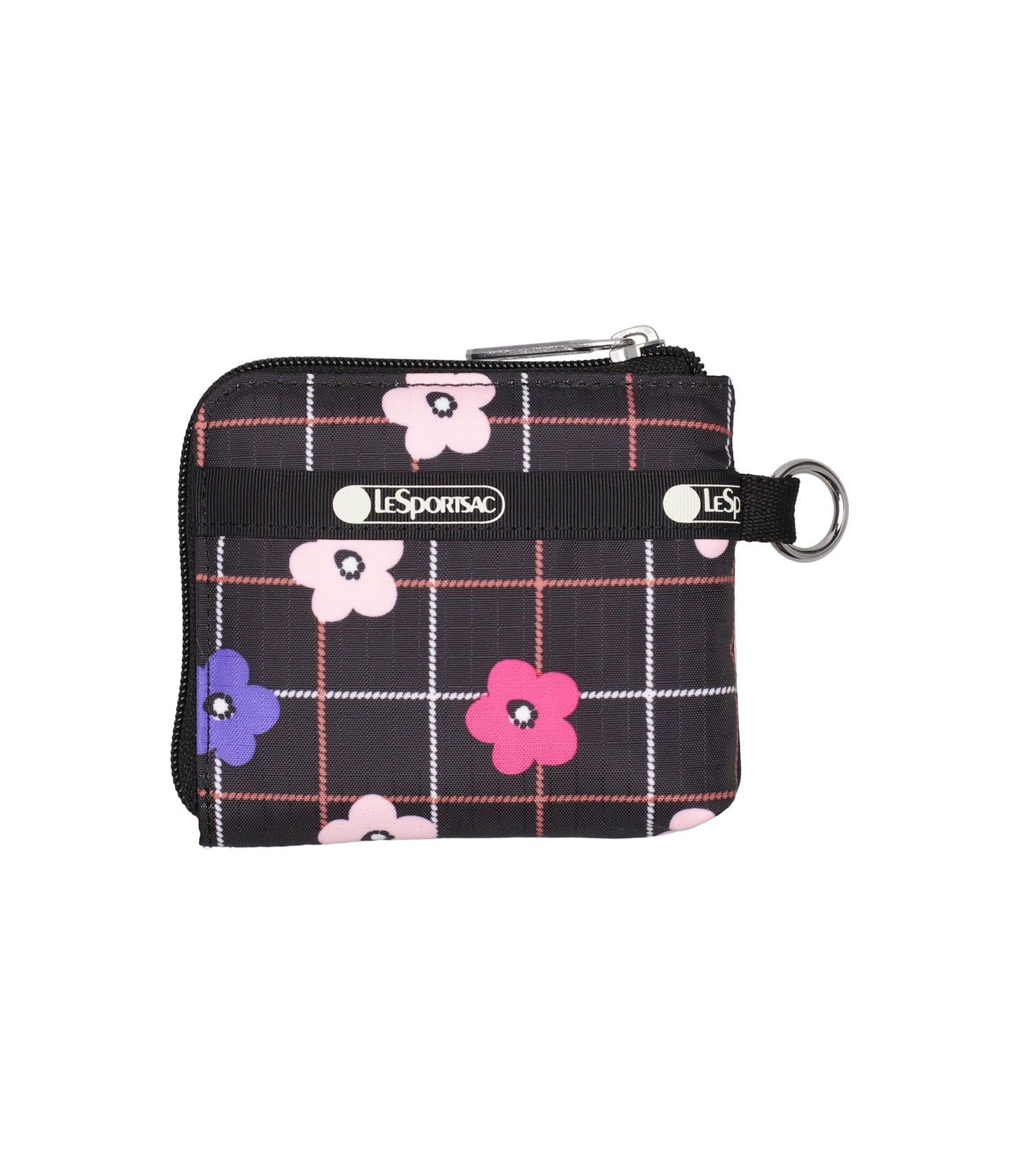 Slim Wallet<br>Floral Plaid