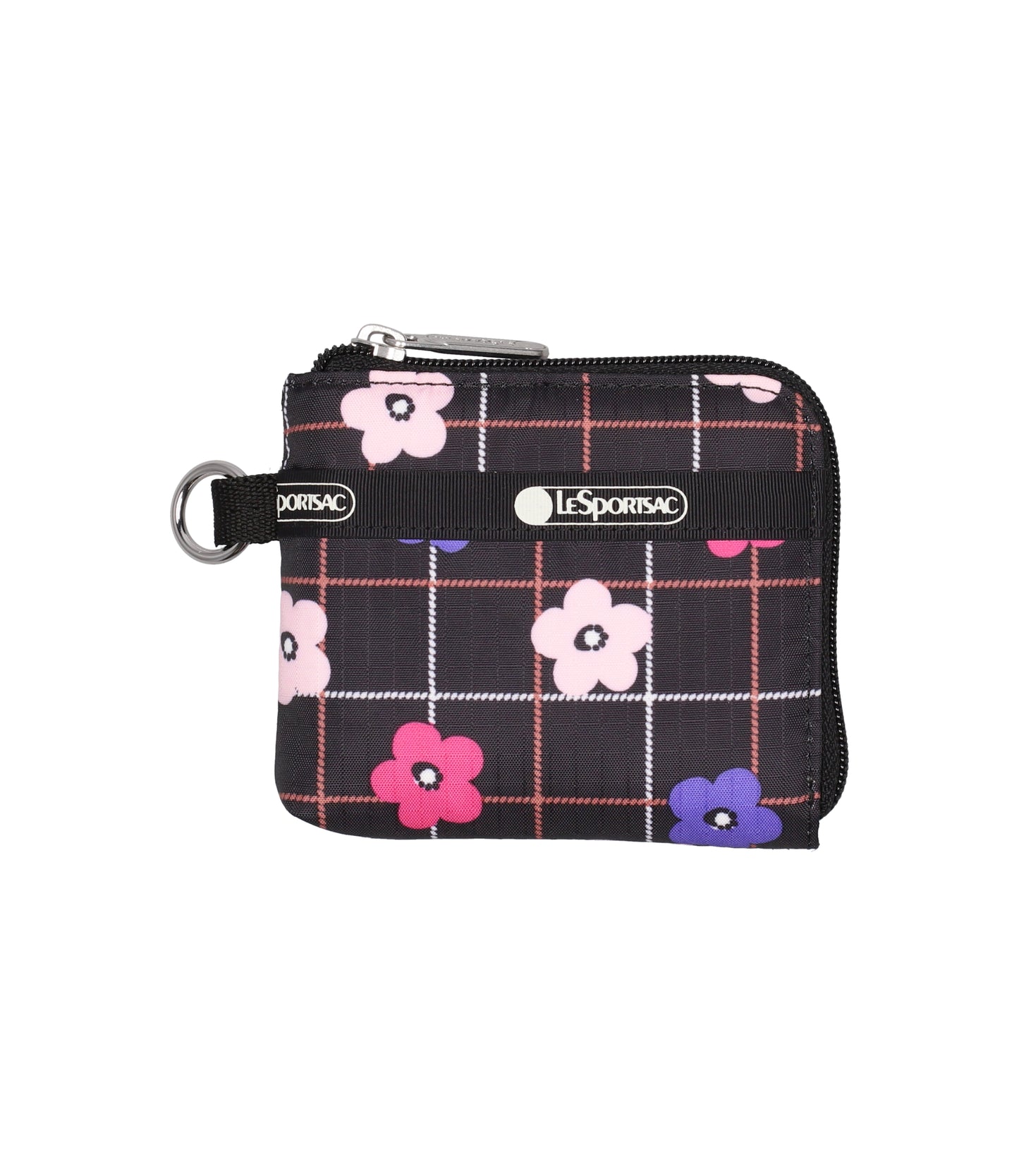 Slim Wallet<br>Floral Plaid