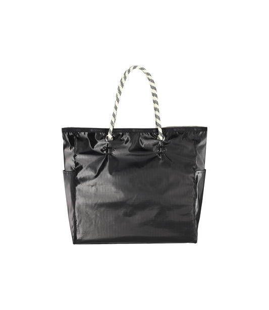 Large 2 Way Tote<br>2 Way Black/ Fossil Shine