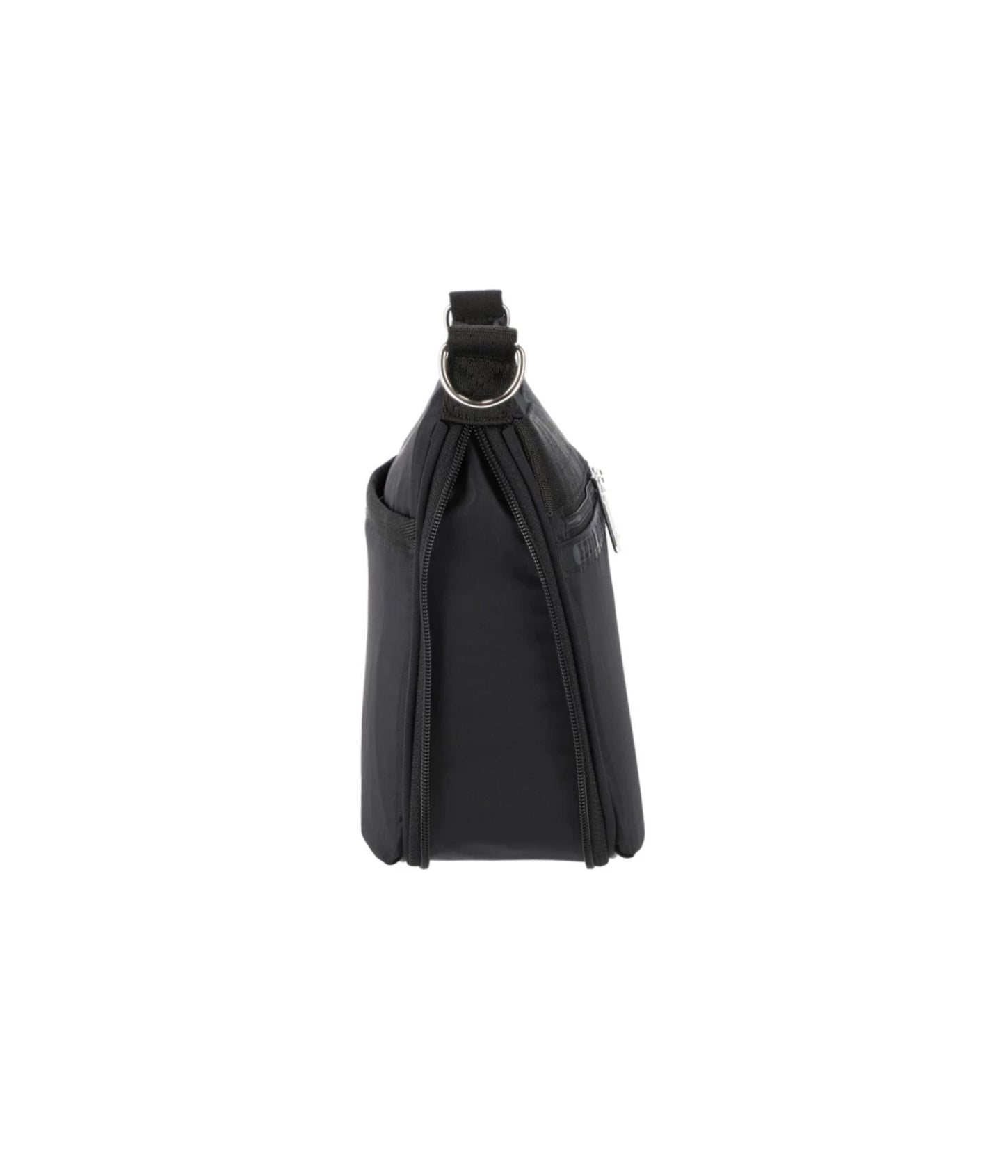 East/West Zipper Bag<br>Recycled Black