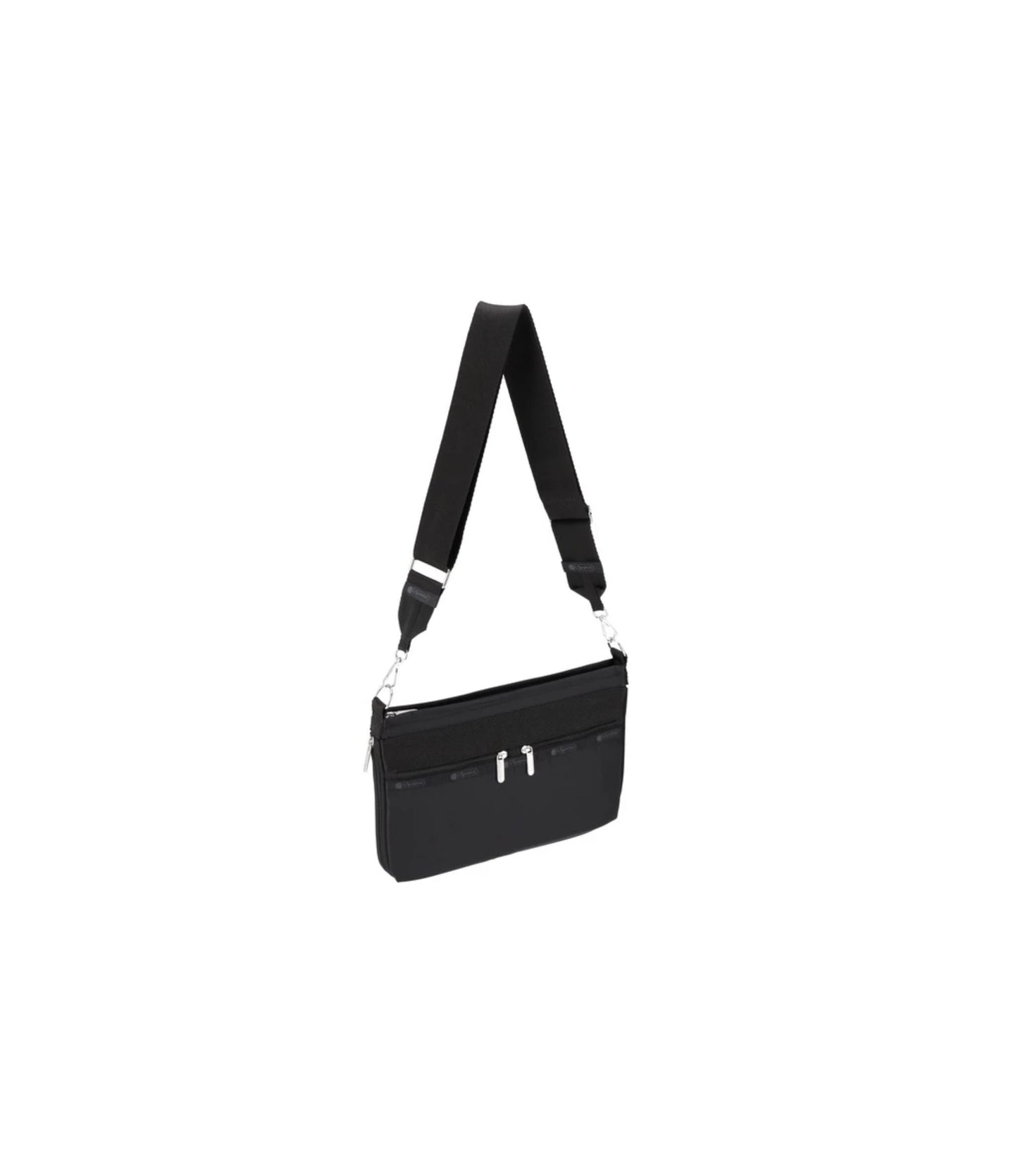 East/West Zipper Bag<br>Recycled Black