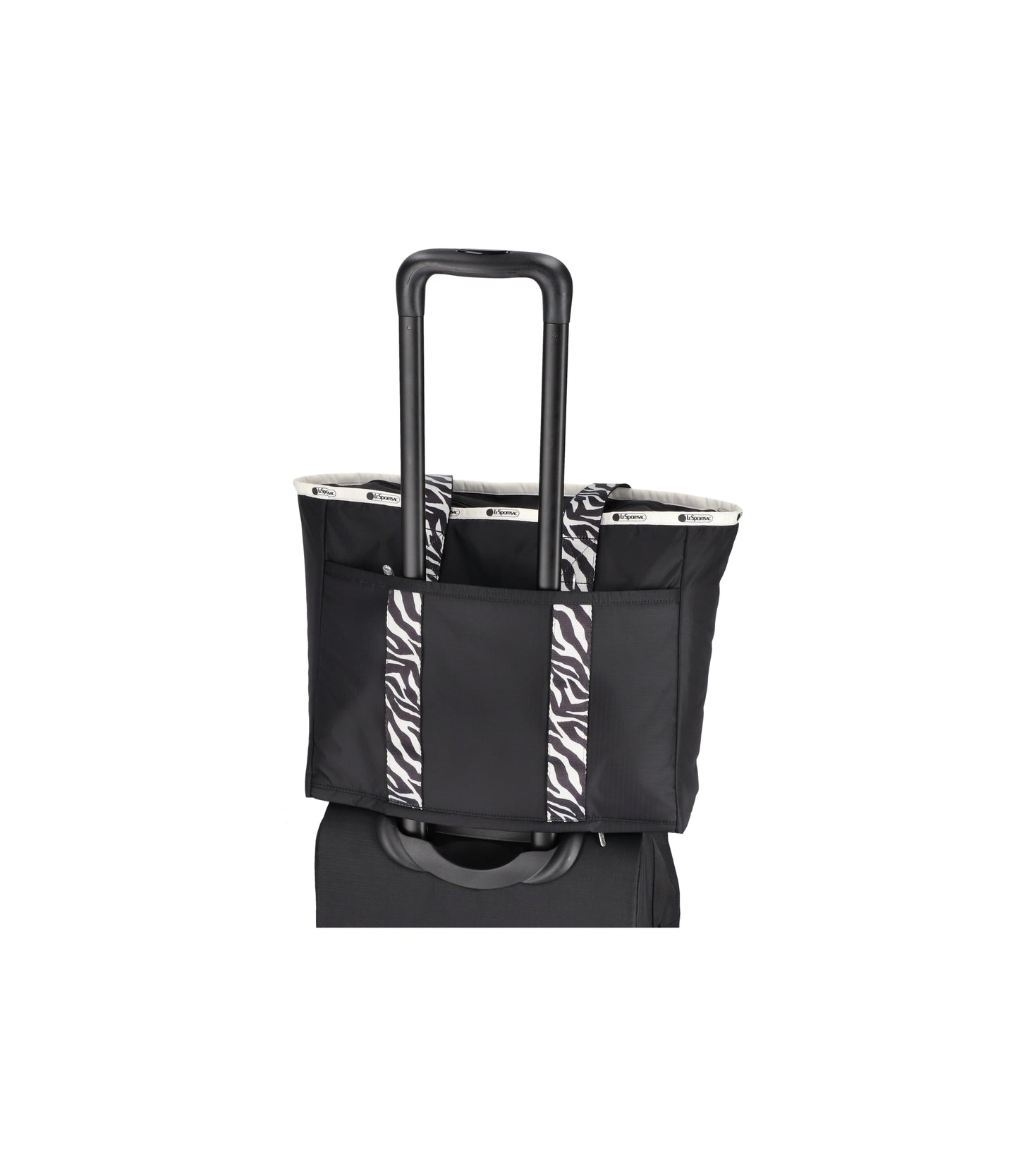 Classic Zip Tote<br>Noir Zebra