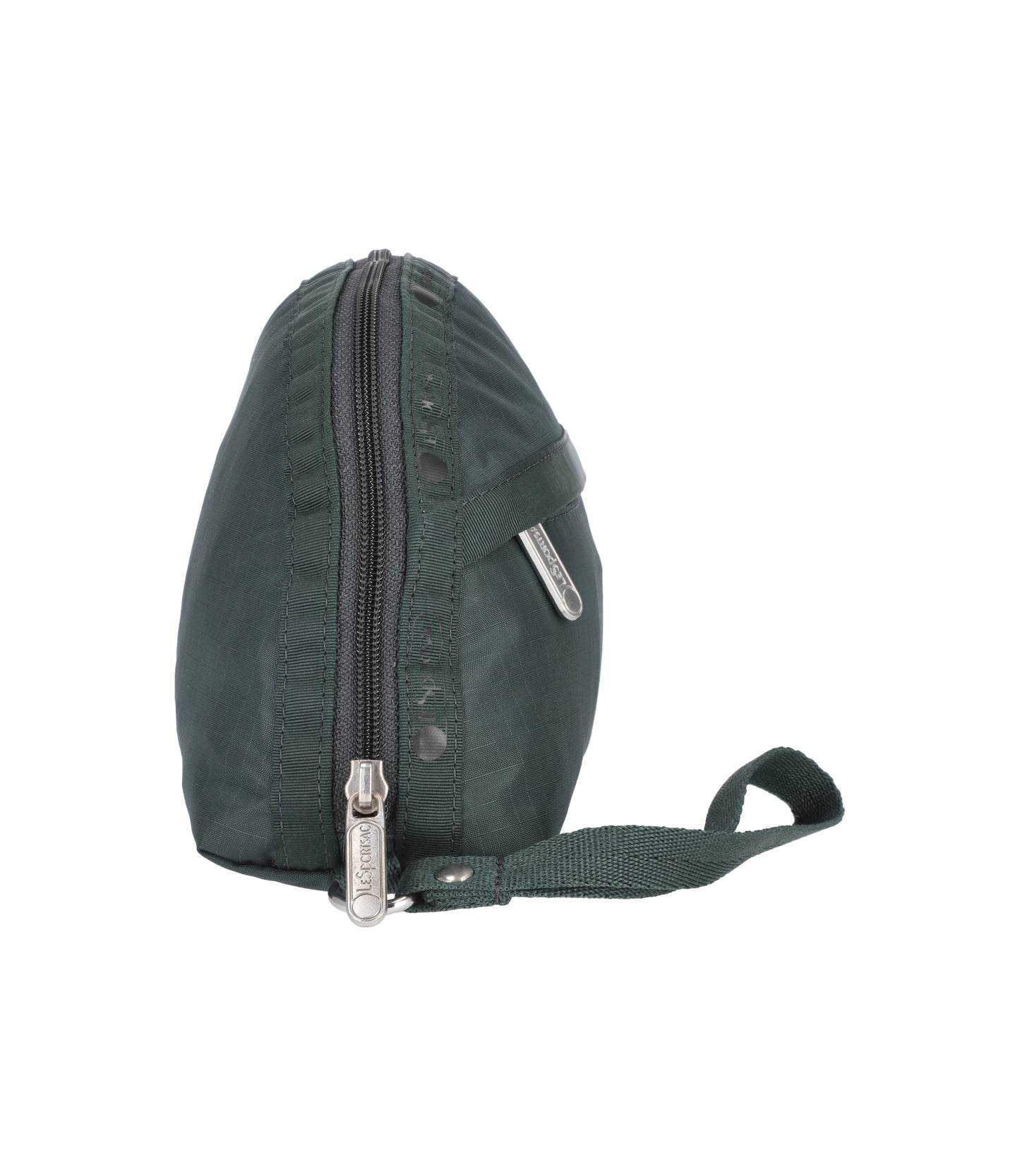 2-Zip Wristlet<br>Midnight Green