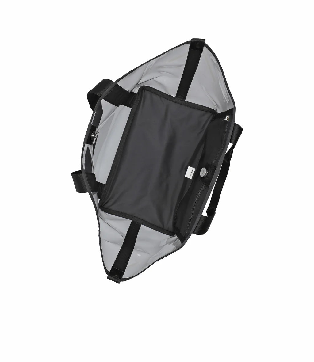 Clear East/West Tote<br>Clear Onyx Logo Tote