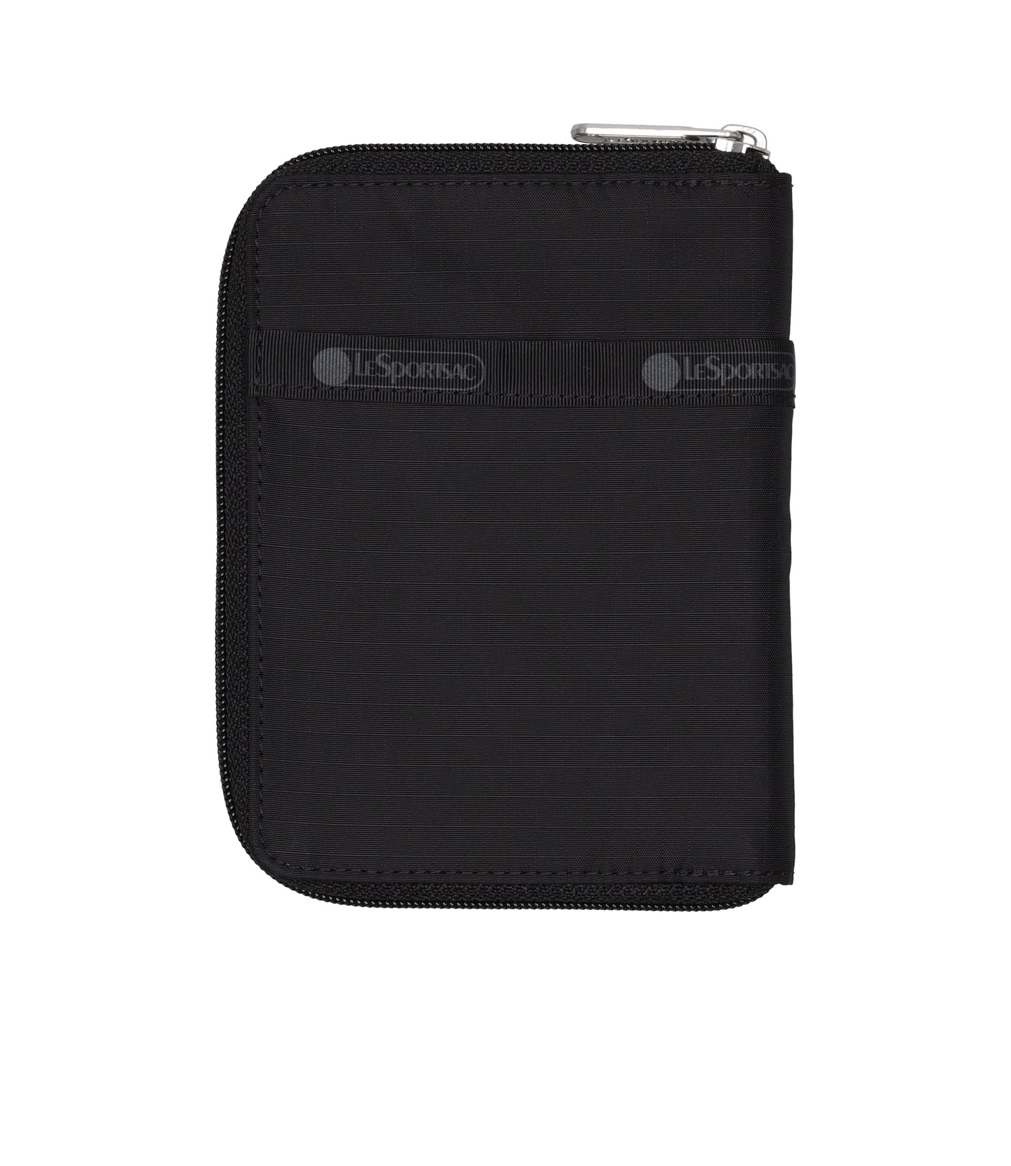 Zip Travel Wallet<br>Recycled Black