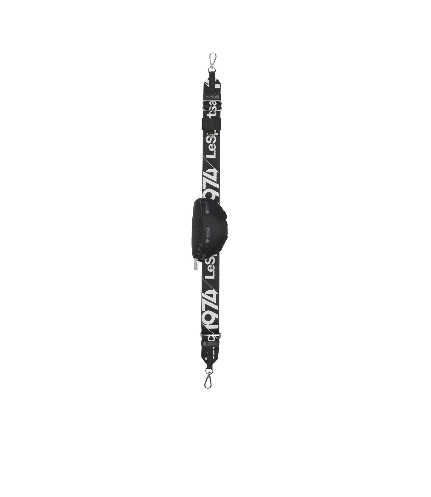 Detachable Shoulder Strap<br>Black/ Grey Logo Strap
