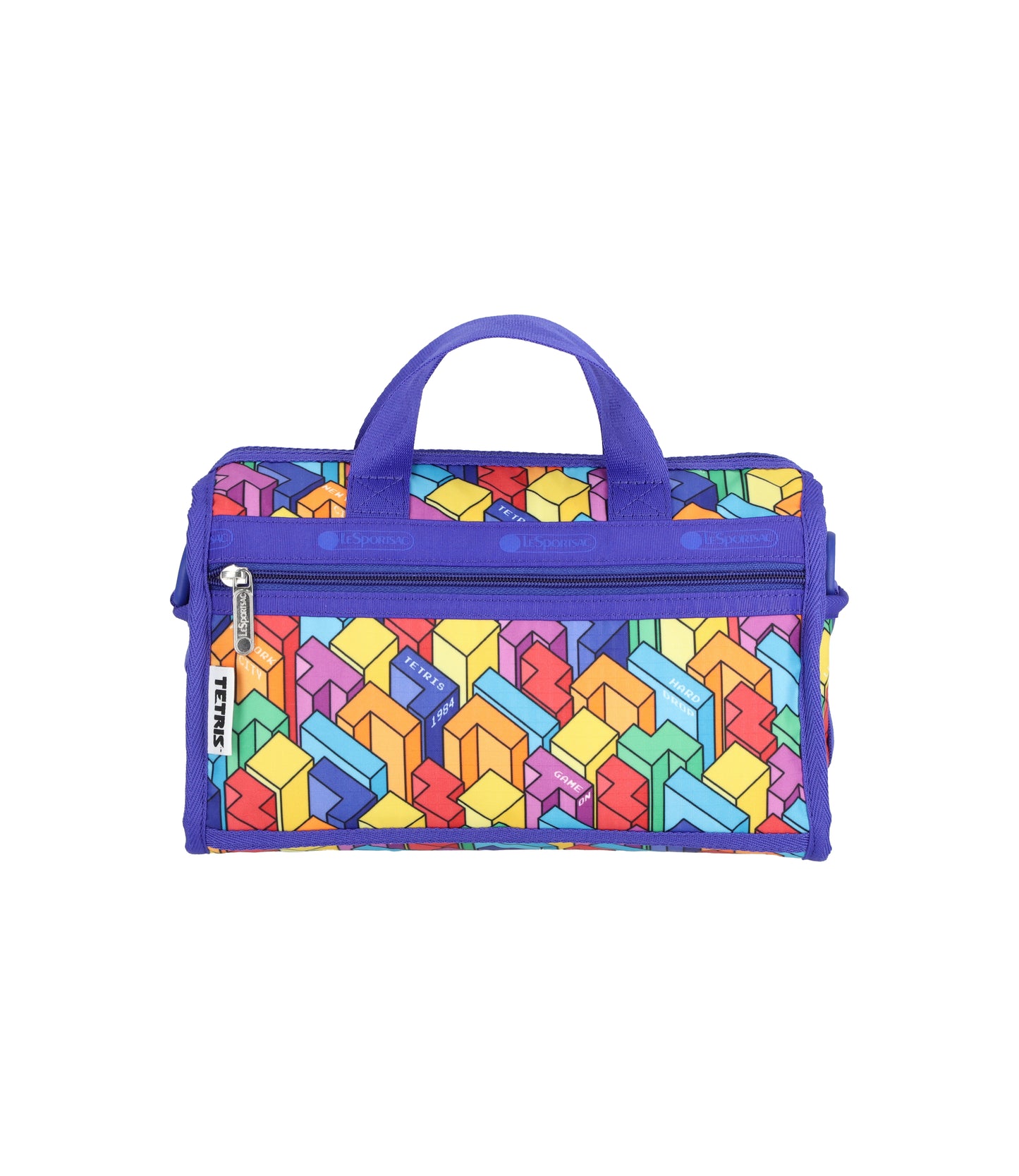 Mini Duffel Crossbody<br>Tetrimino City Blocks
