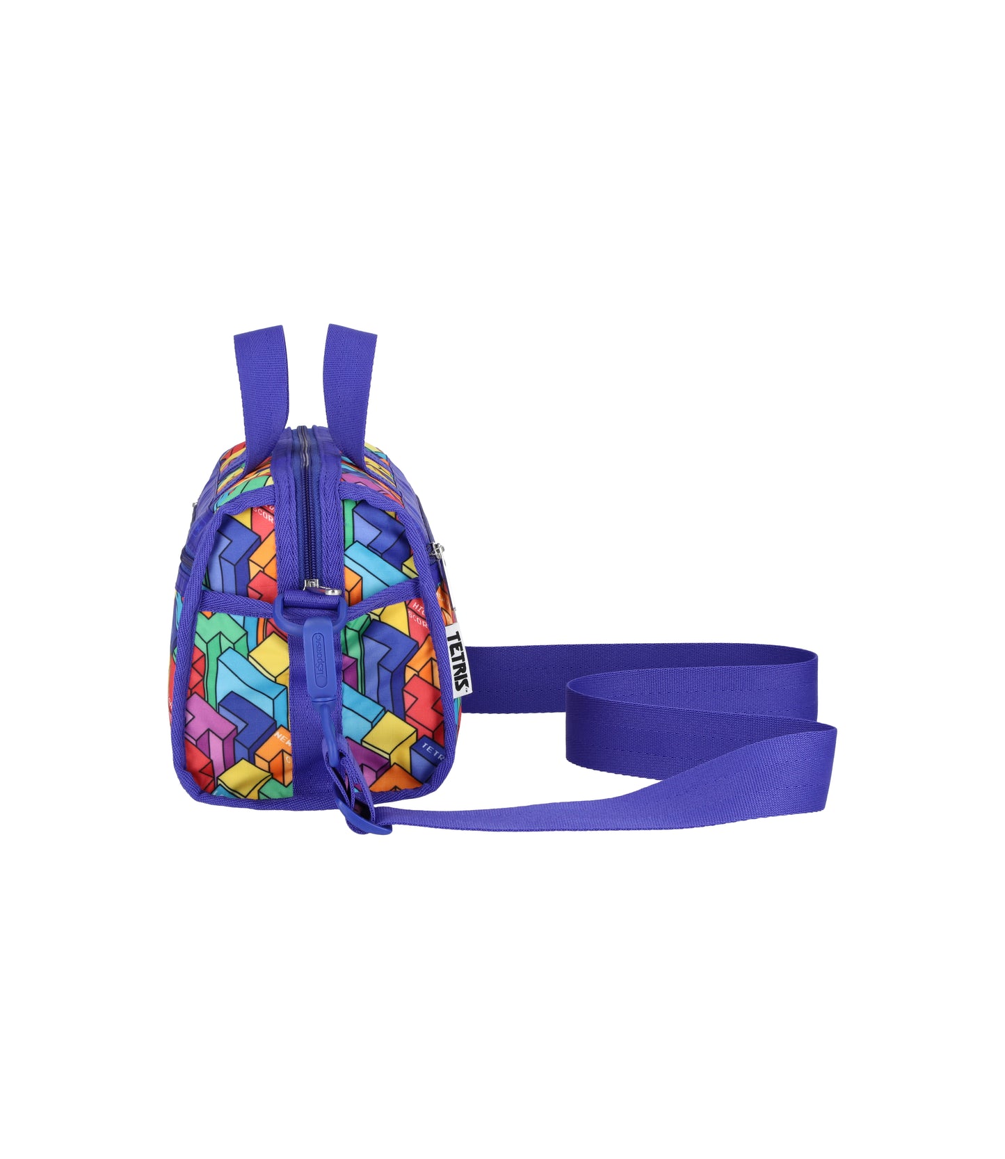 Mini Duffel Crossbody<br>Tetrimino City Blocks
