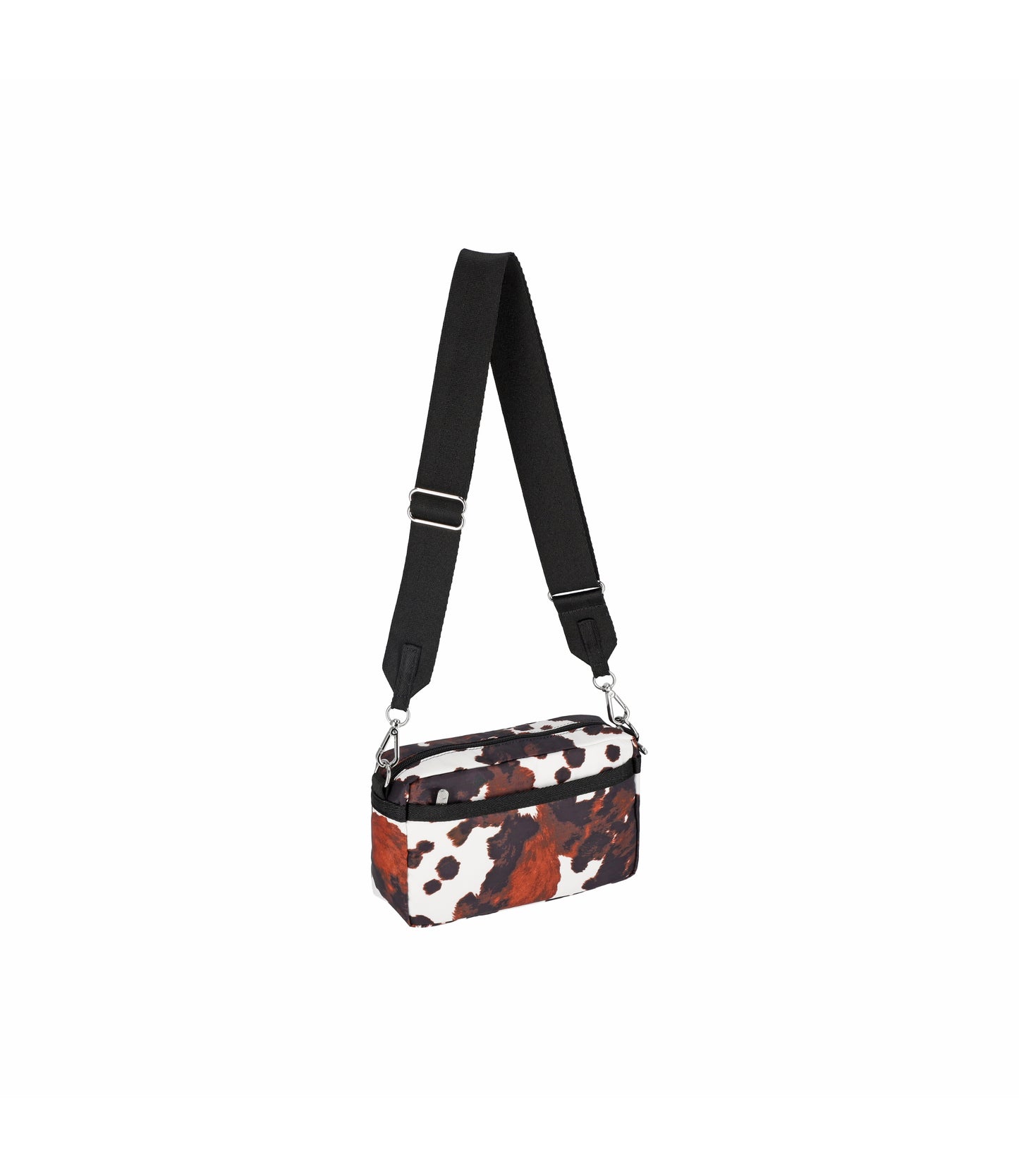 East/West Phone Crossbody<br>Cow Chic