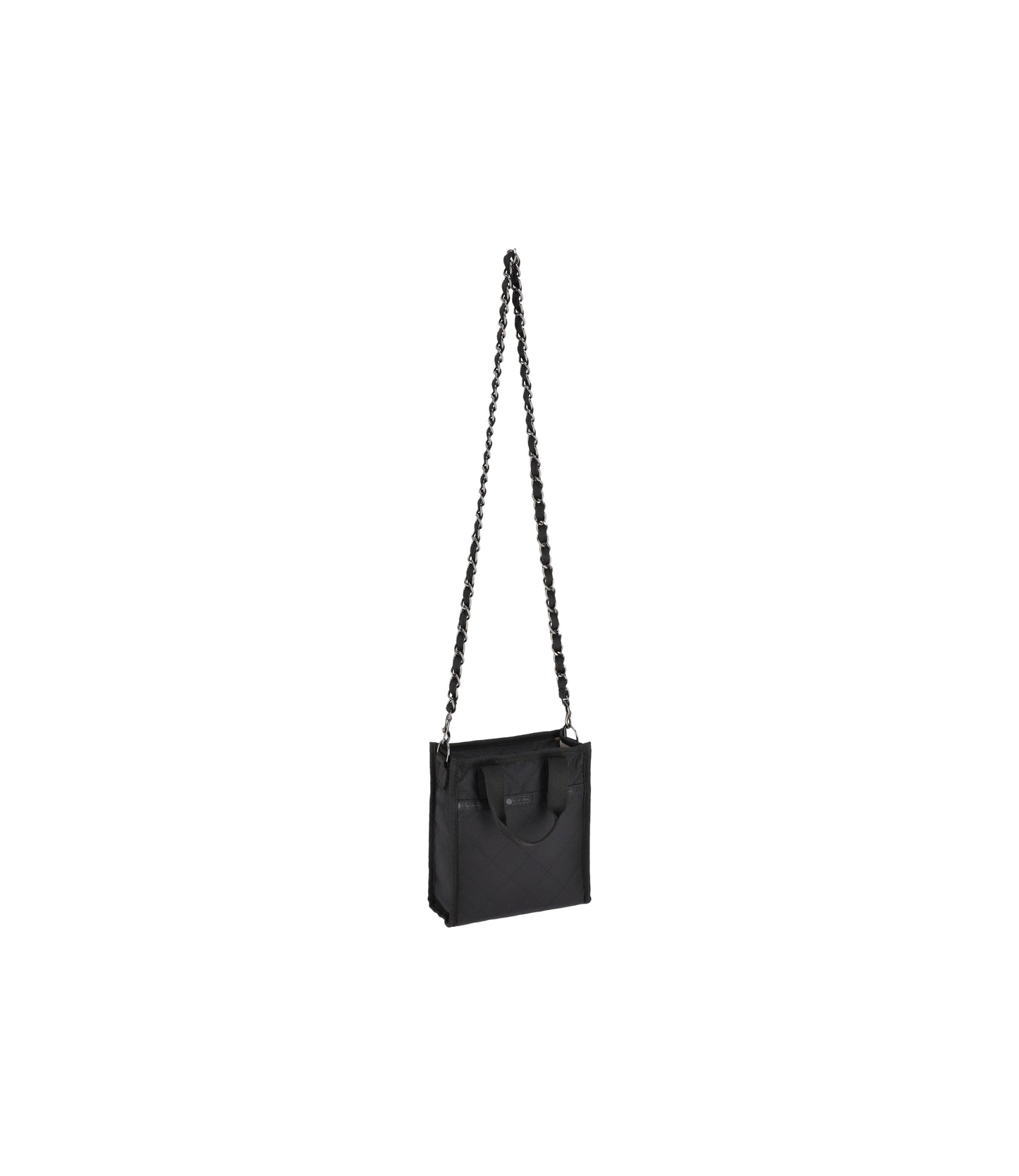 Chain Mini North/South Tote<br>Onyx Chain Quilt