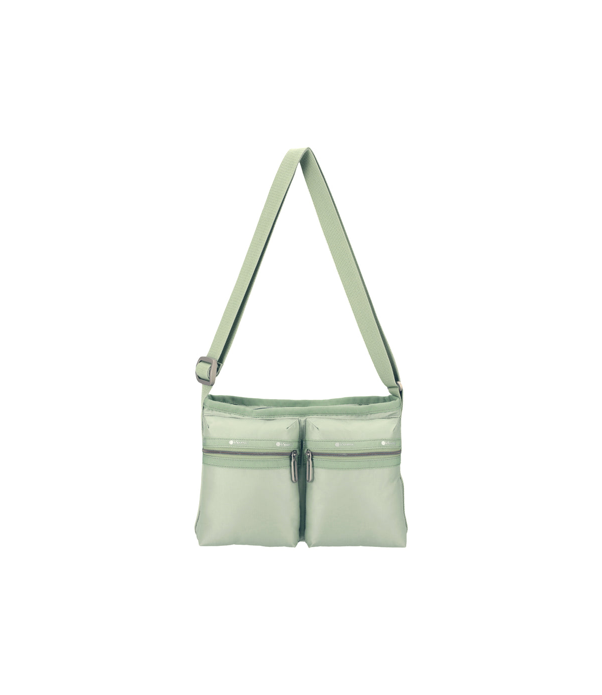 Essential Zip Crossbody<br>Green Khaki C