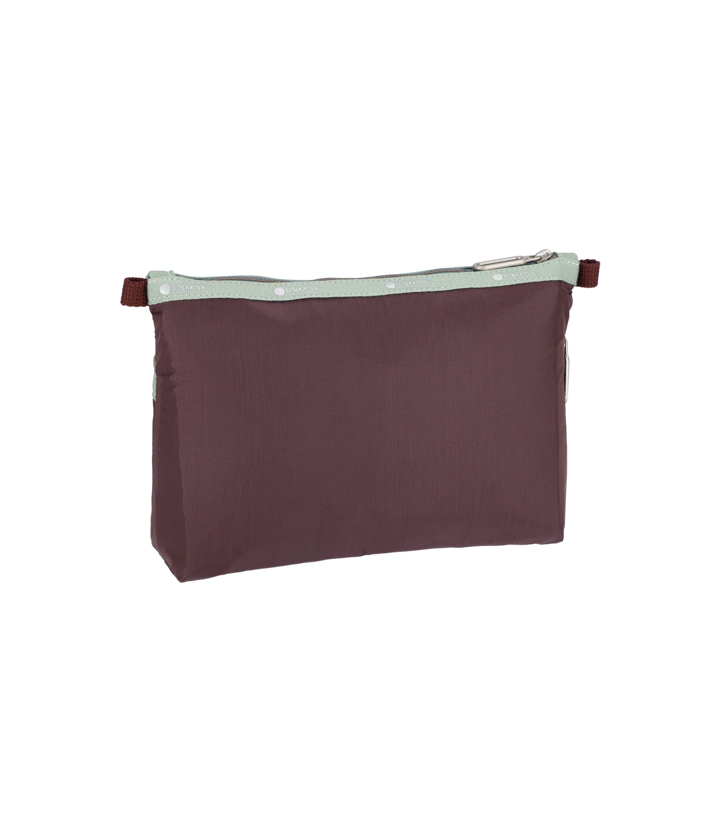 Essential 2-Zip Pouch<br>Pw Burgundy C1