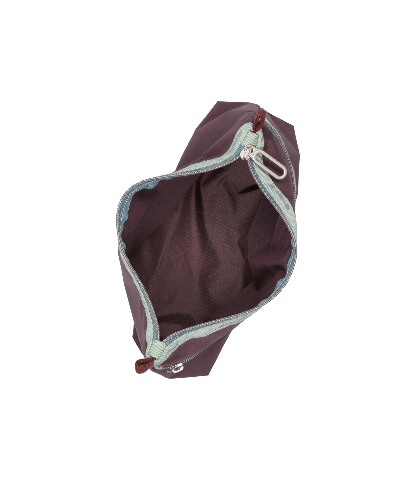 Essential 2-Zip Pouch<br>Pw Burgundy C1