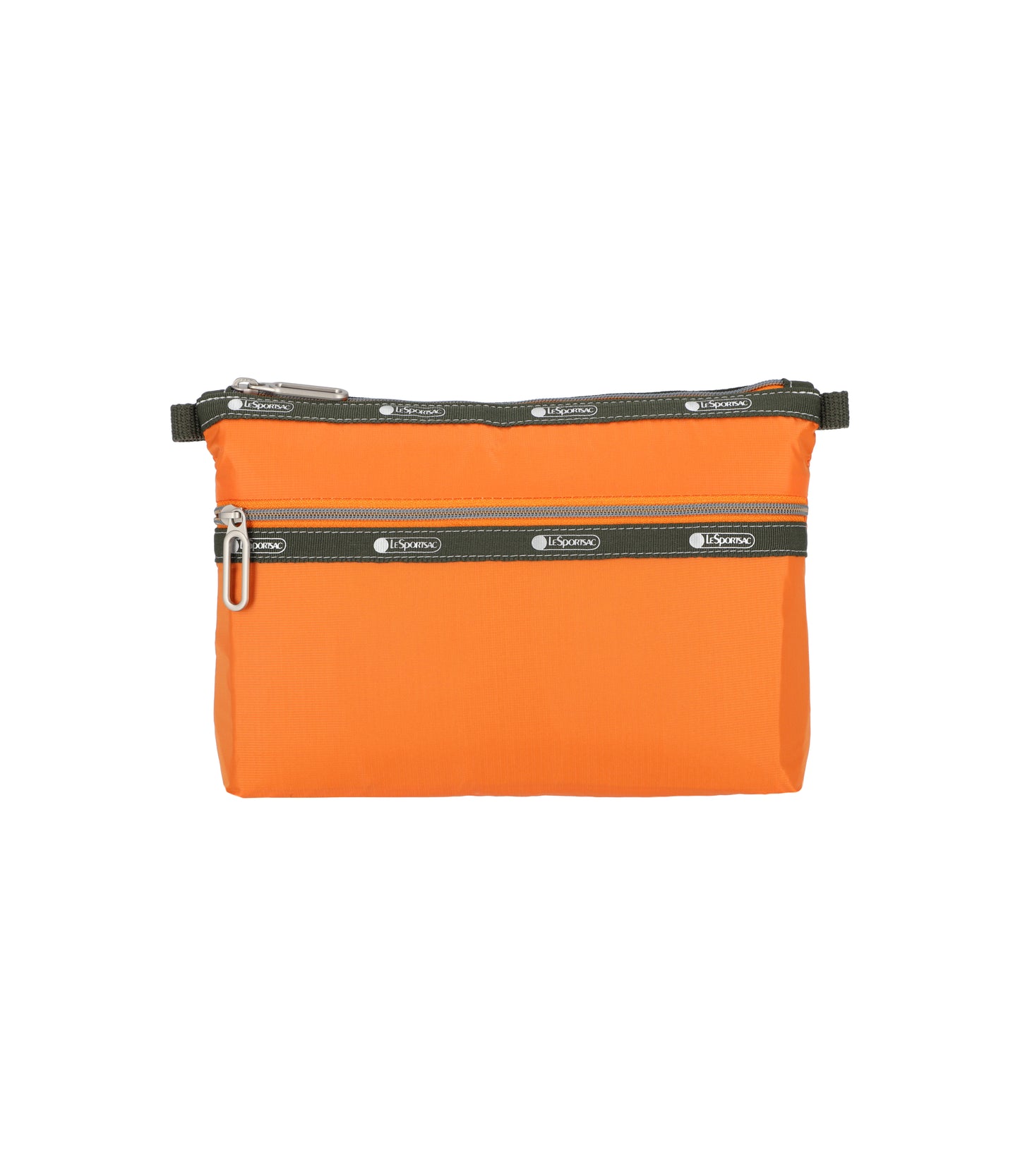 Essential 2-Zip Pouch<br>Pw Flame Orange C1