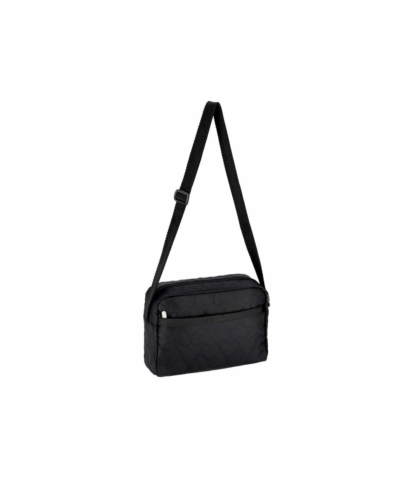 Daniella Crossbody<br>Black Heart Deboss