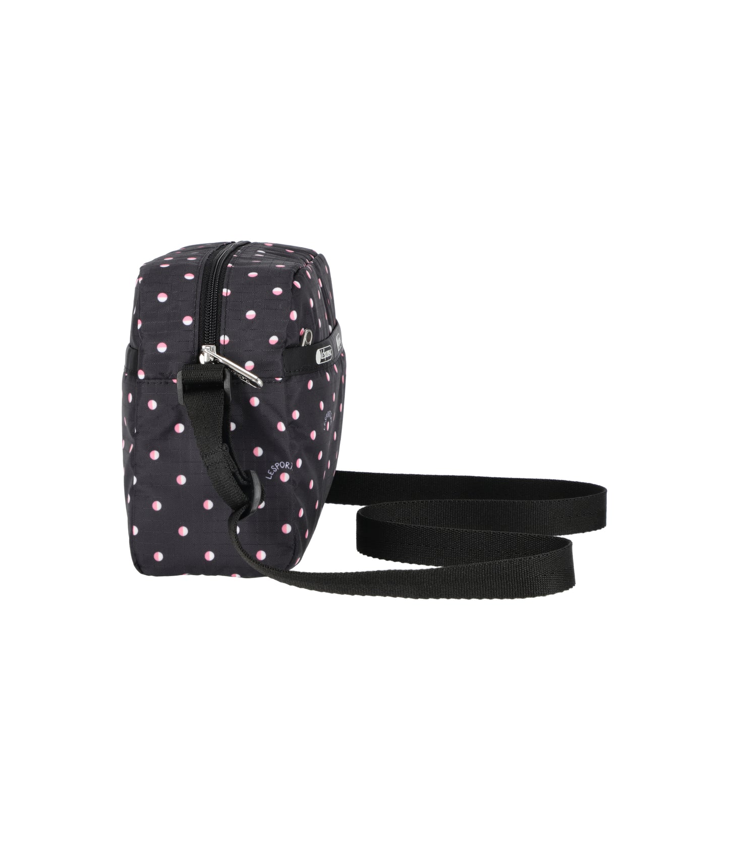 Daniella Crossbody<br>Pink Geo Dot