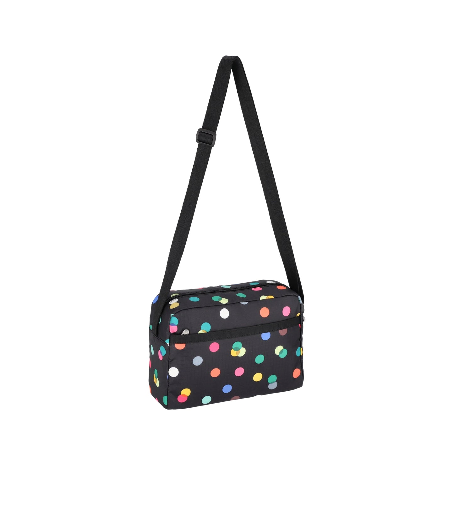 Daniella Crossbody<br>Multicolor Dots Black