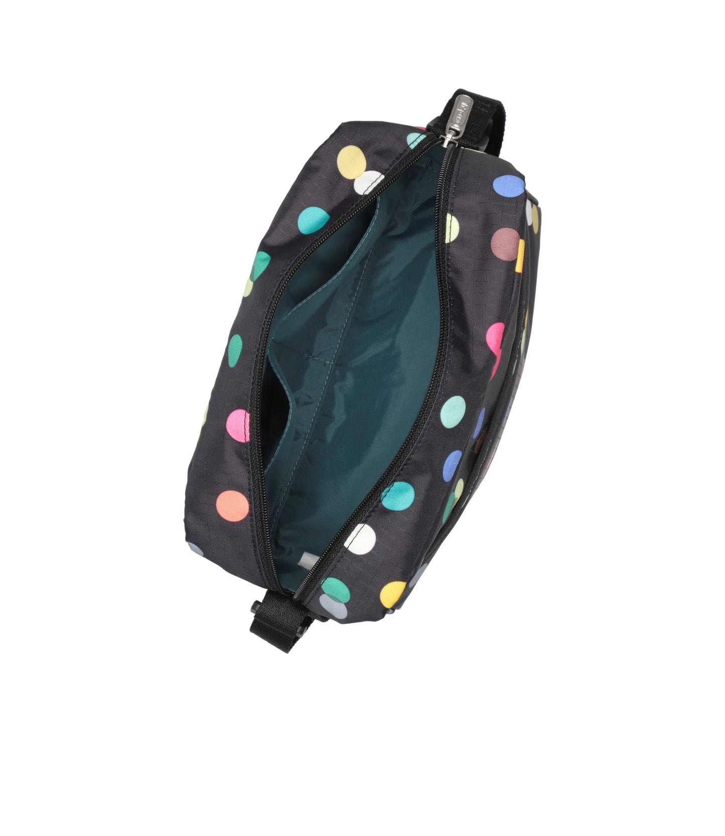 Daniella Crossbody<br>Multicolor Dots Black