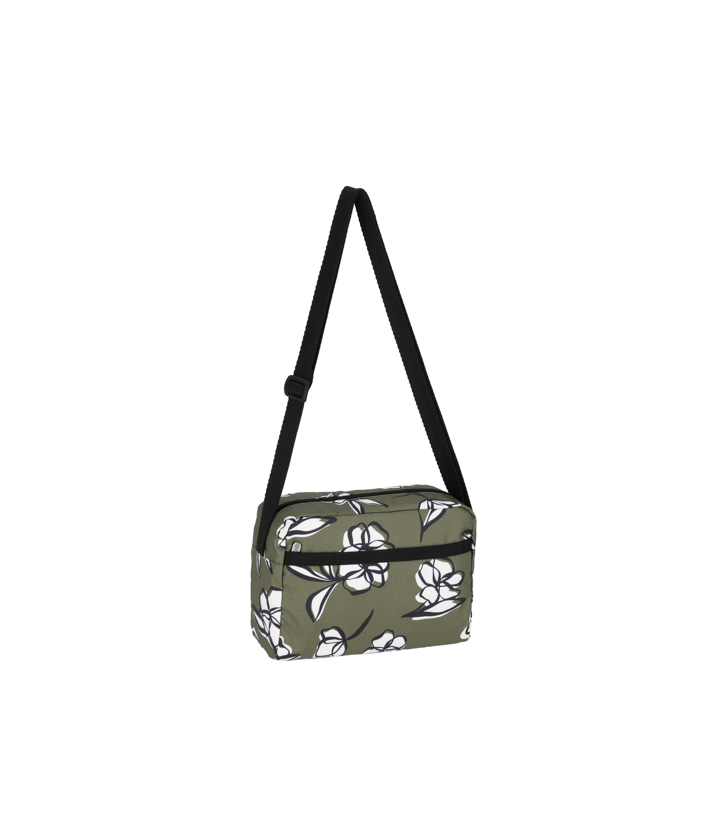 Daniella Crossbody<br>Olive Floral Silhouette