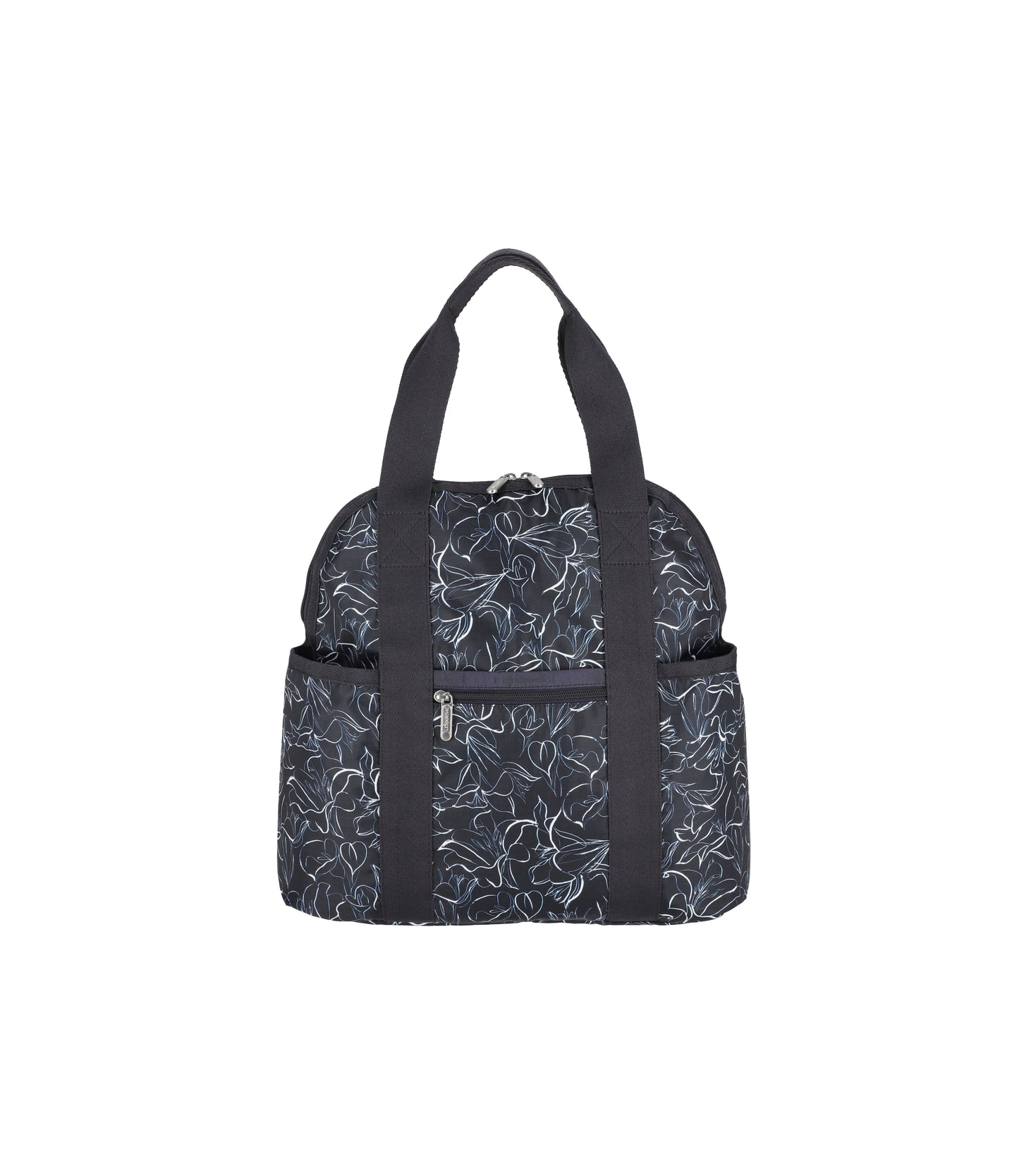 Double Trouble Backpack<br>Sketched Floral Navy