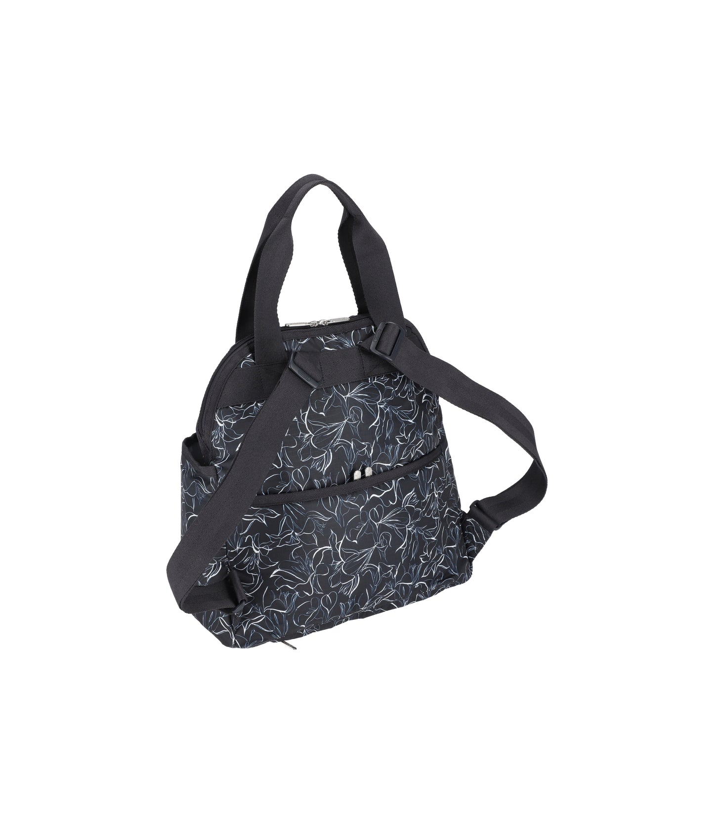 Double Trouble Backpack<br>Sketched Floral Navy