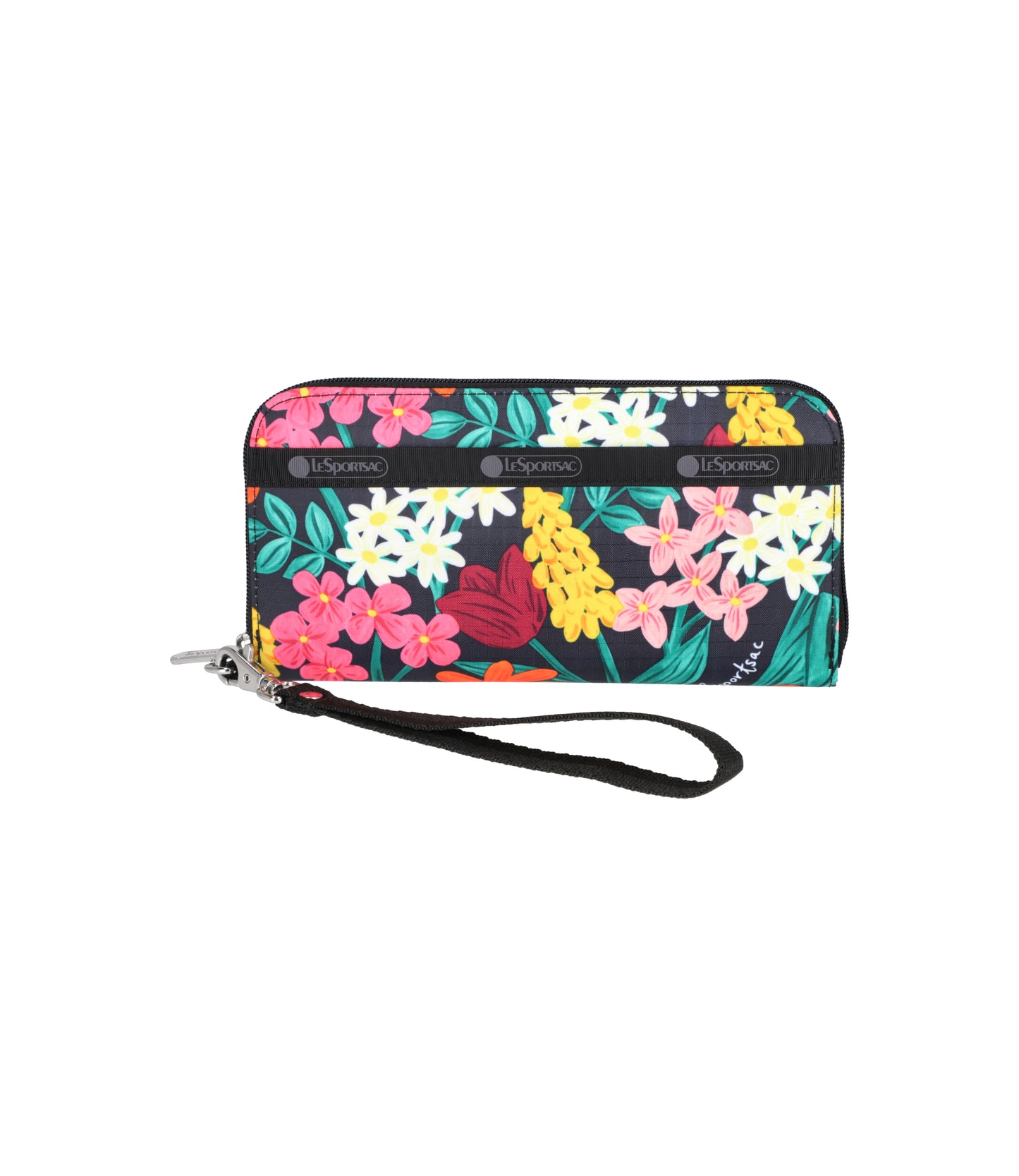 Tech Wallet Wristlet<br>Bright Garden Blooms