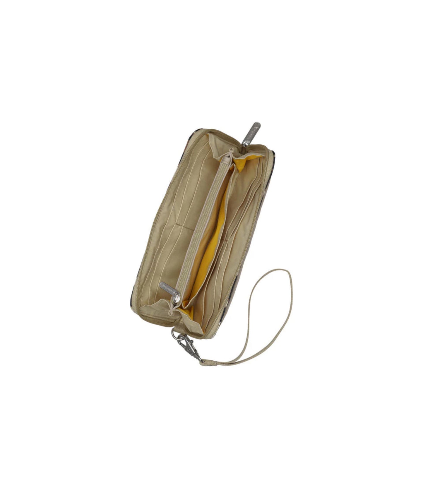 Tech Wallet Wristlet<br>Flaxen Leopard