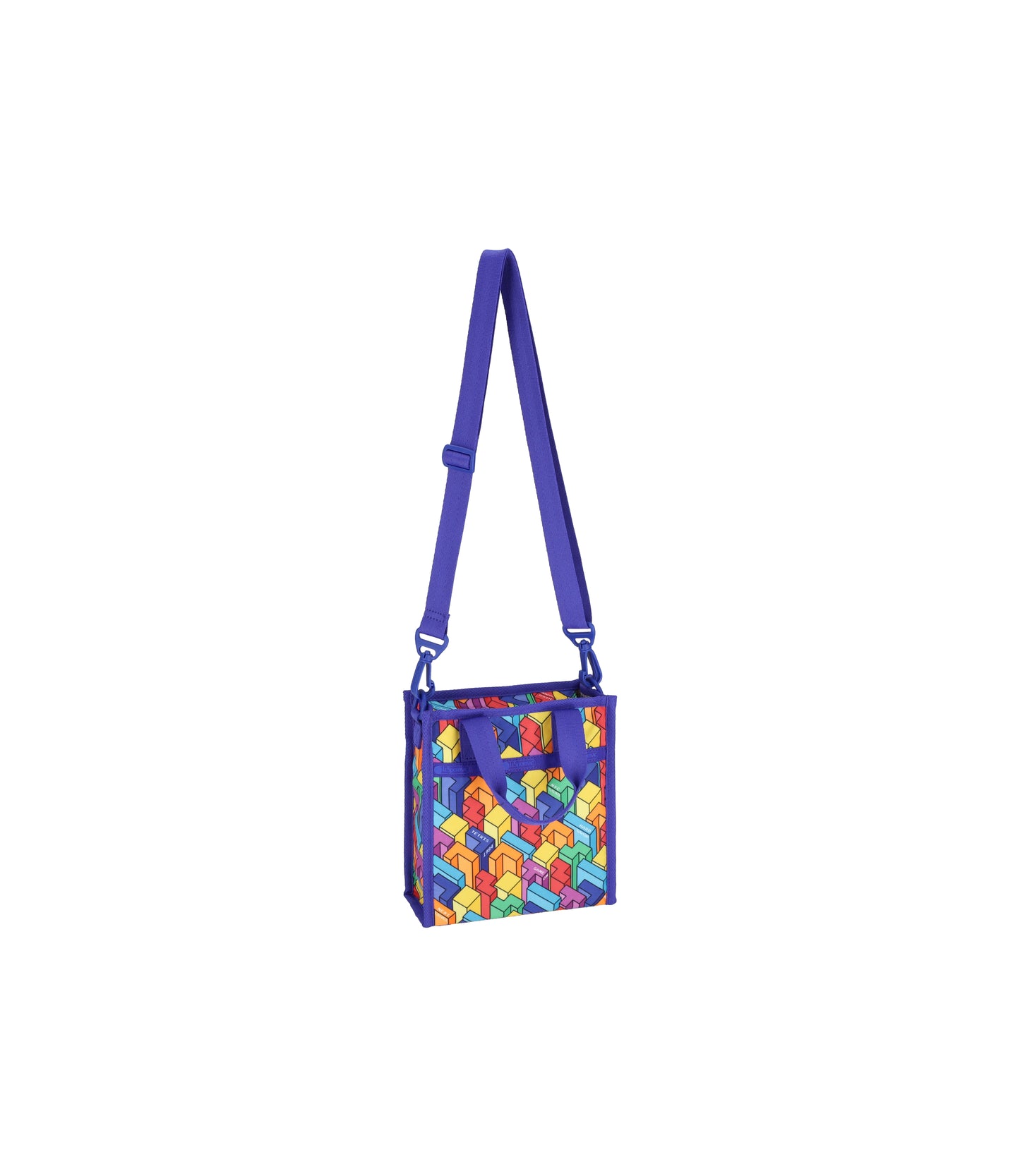 Mini North/South Tote<br>Tetrimino City Blocks