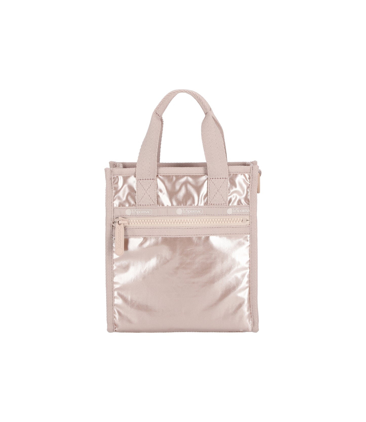 Mini North/South Tote<br>Rose Gold Shine