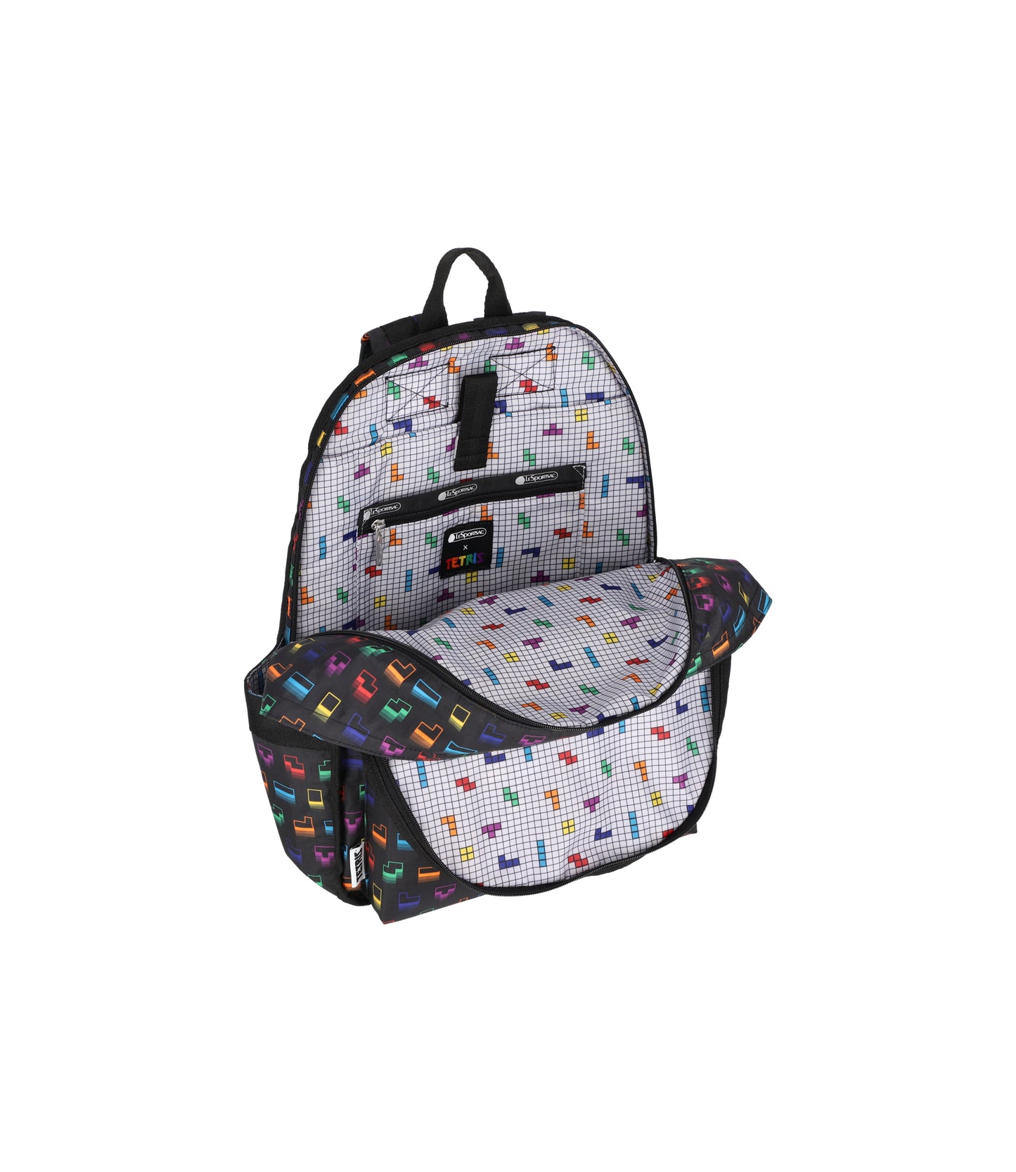 Route Backpack<br>Tetris Falling Blocks