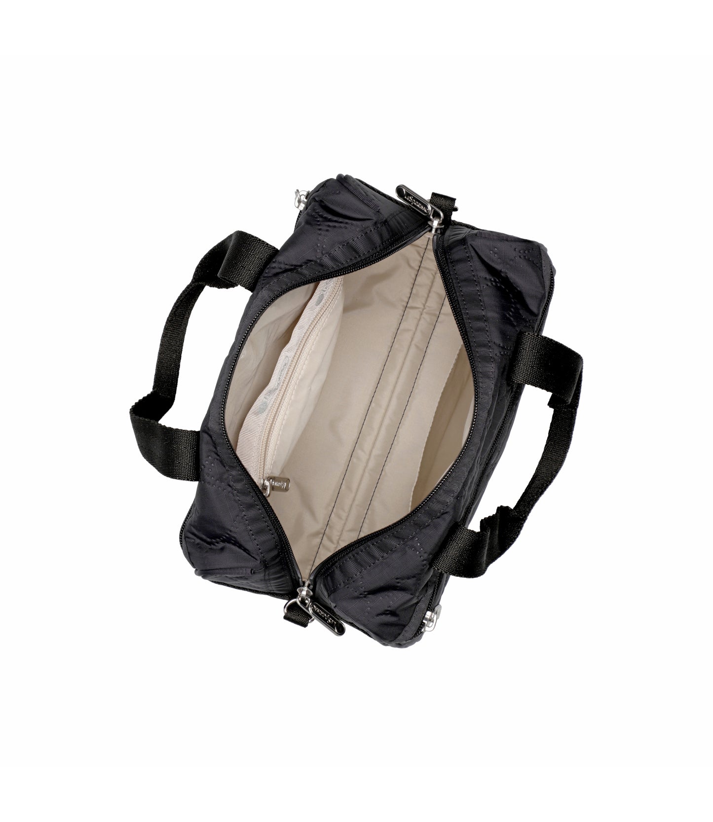 Everyday Small Satchel<br>Black Heart Deboss