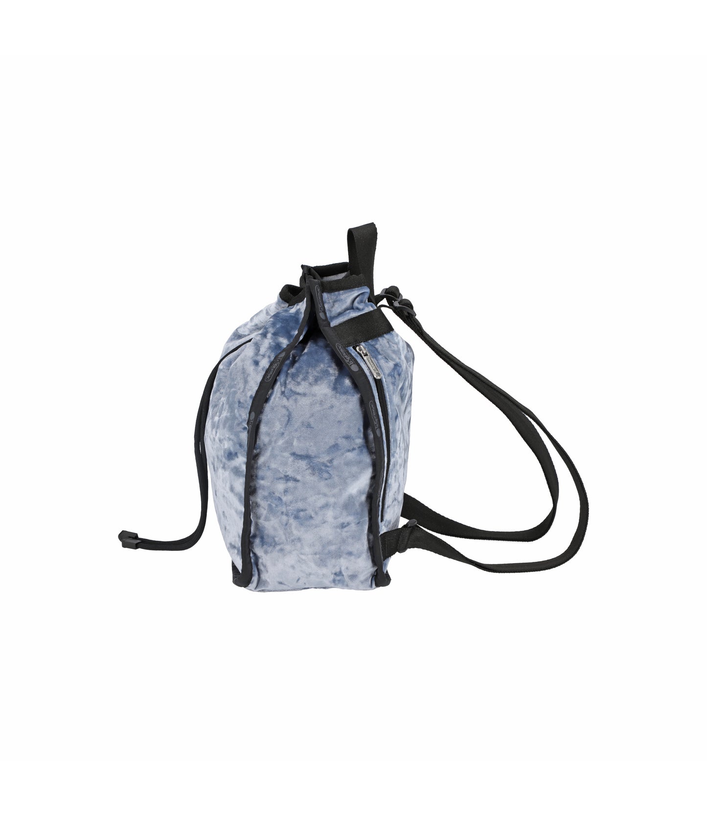 Cinch Backpack<br>Velour Blue