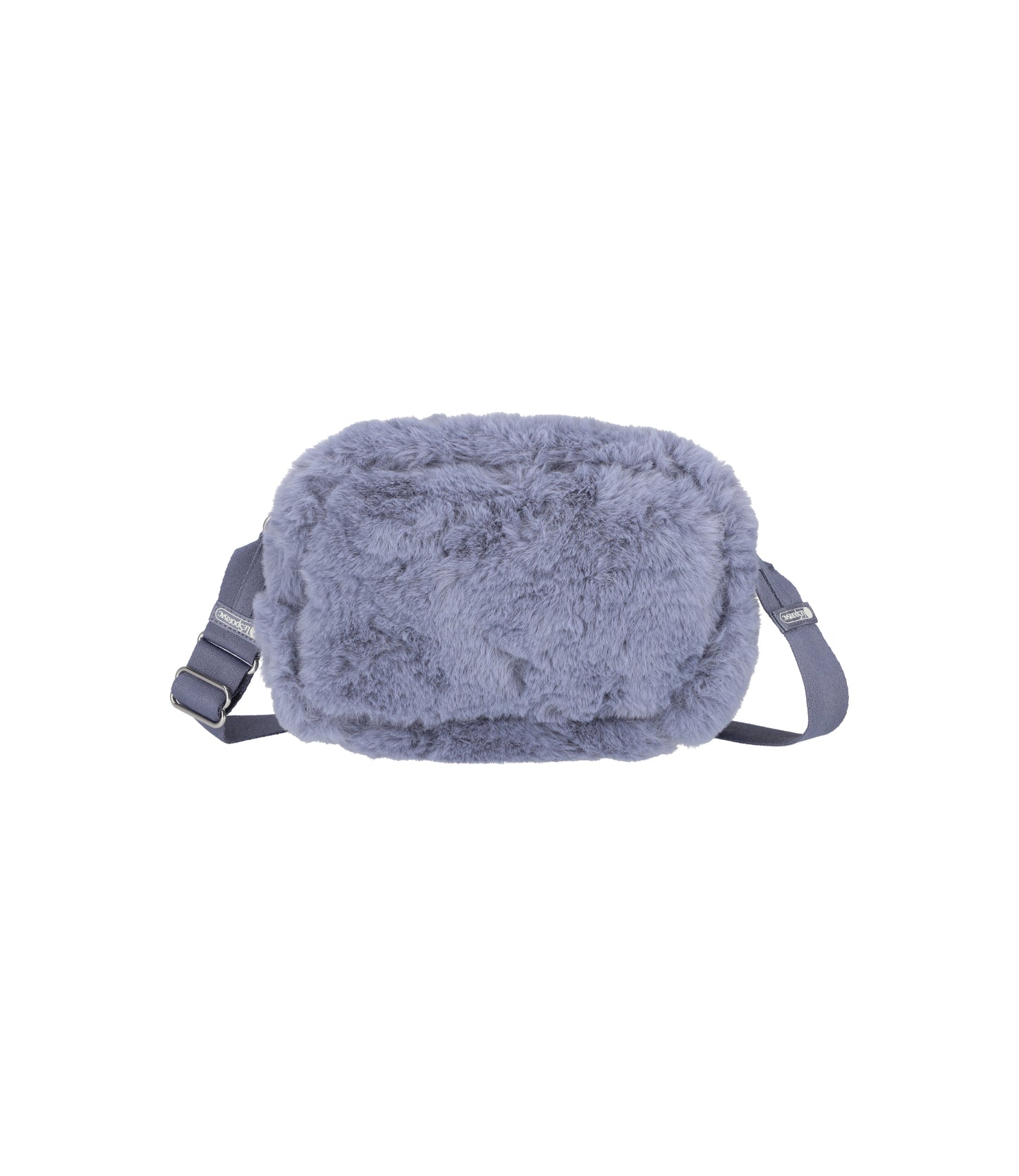 Puffy Cube Crossbody<br>Care Bears Fuzzy Gray