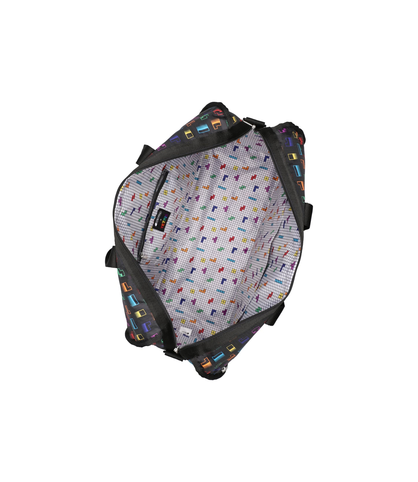 Deluxe Large Weekender<br>Tetris Falling Blocks