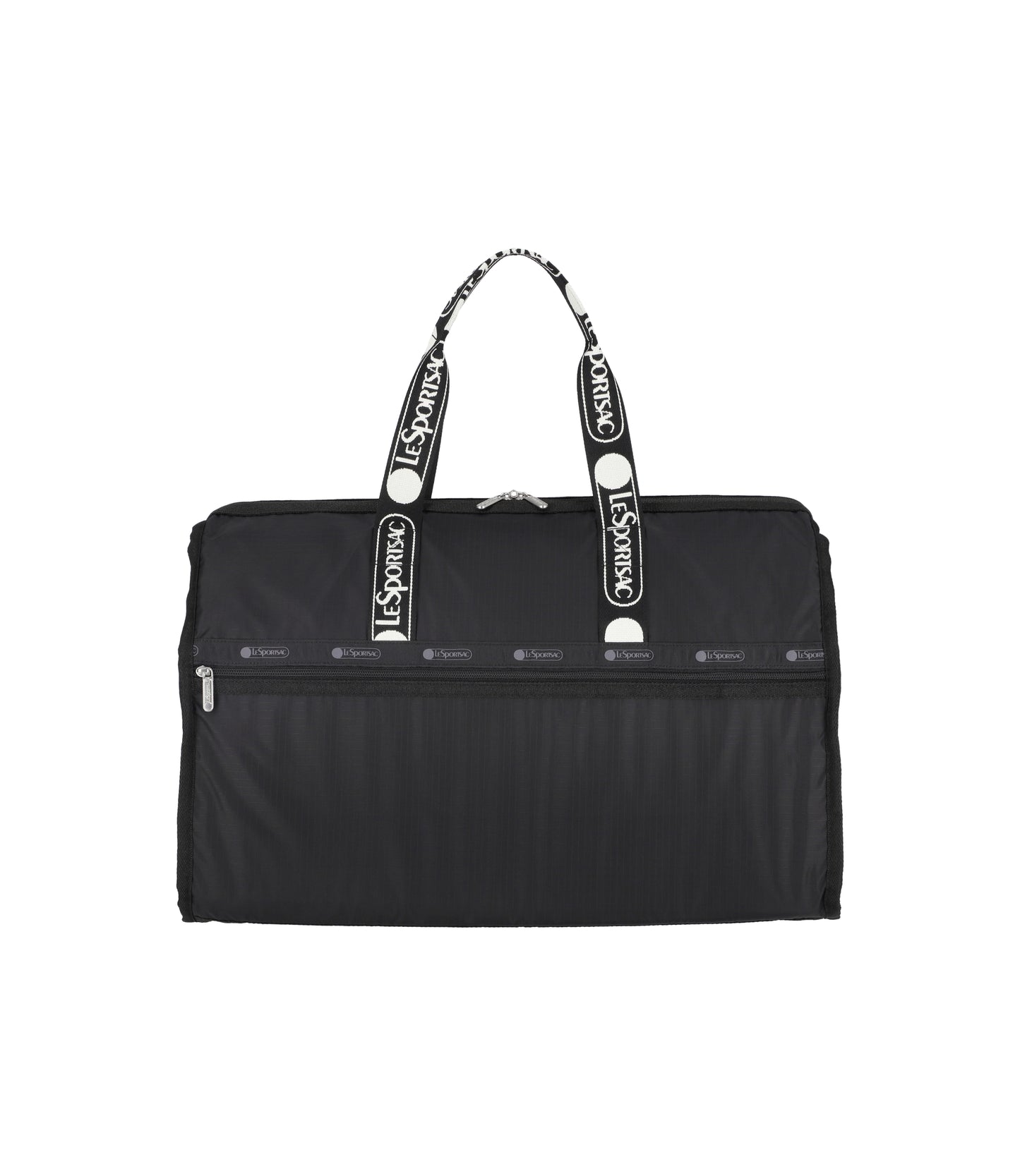 Deluxe Large Weekender<br>Logo Jacquard Black