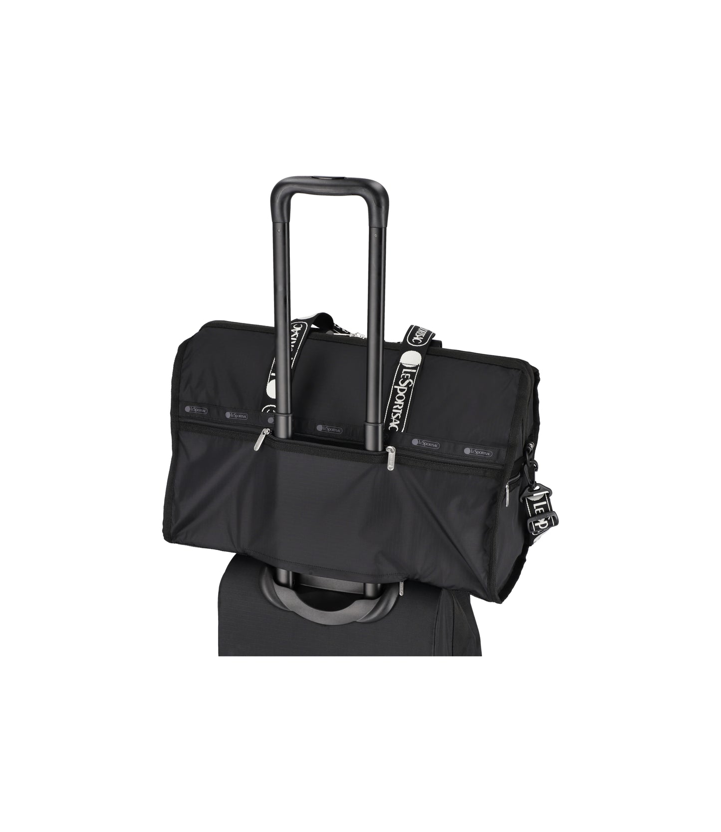 Deluxe Large Weekender<br>Logo Jacquard Black