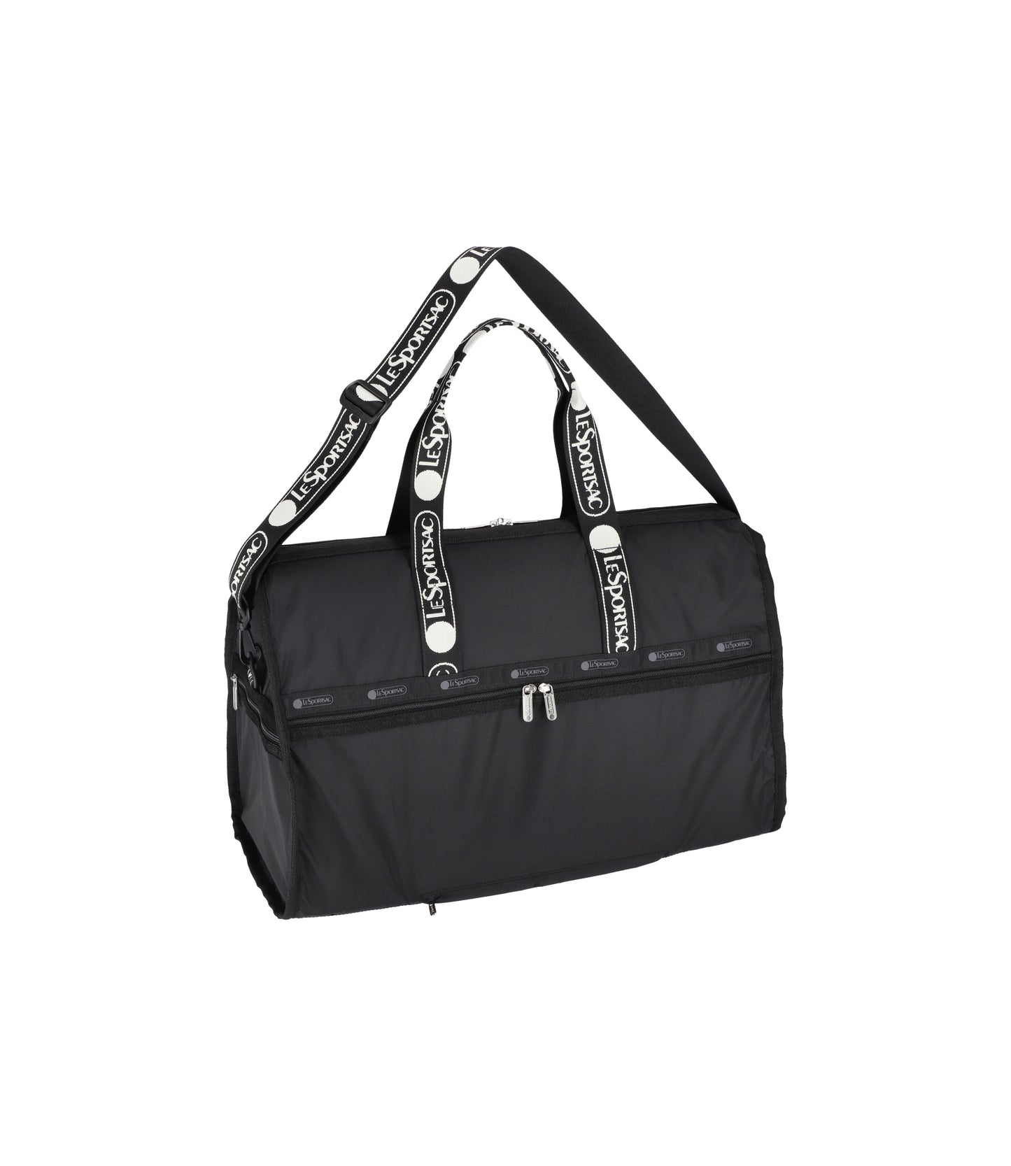 Deluxe Large Weekender<br>Logo Jacquard Black