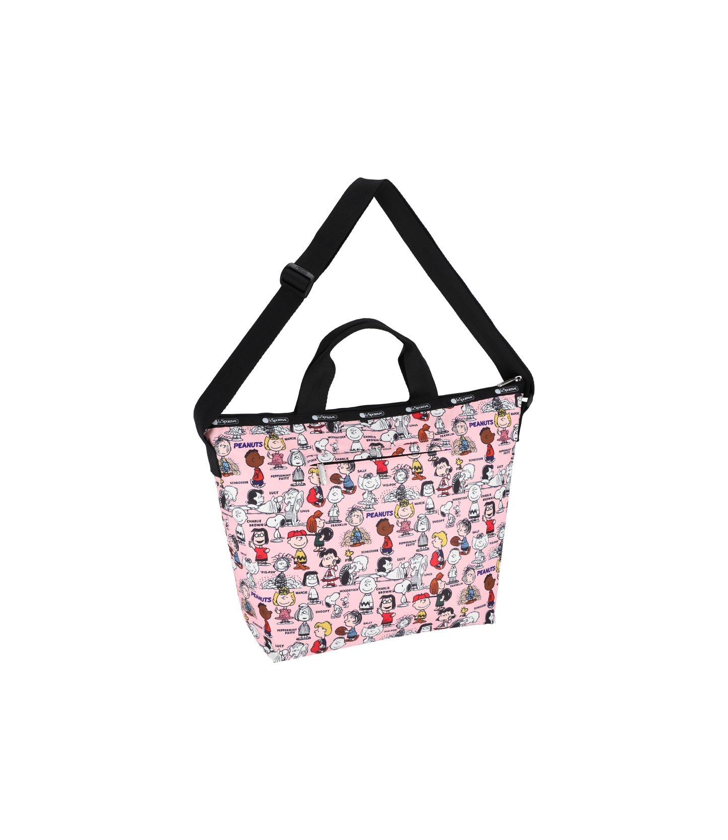 Deluxe Easy Carry Tote<br>Peanuts Gang Pink