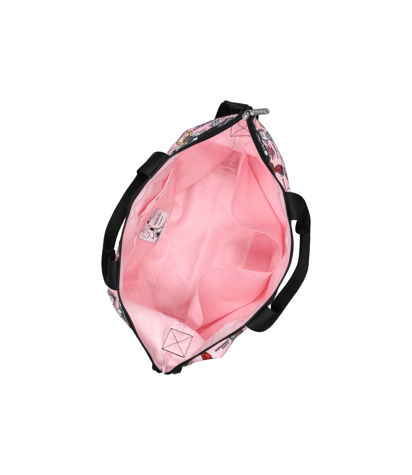 Deluxe Easy Carry Tote<br>Peanuts Gang Pink