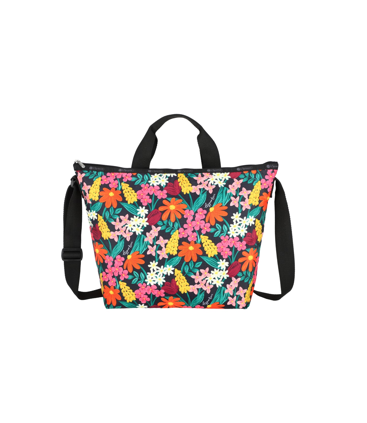 Deluxe Easy Carry Tote<br>Bright Garden Blooms