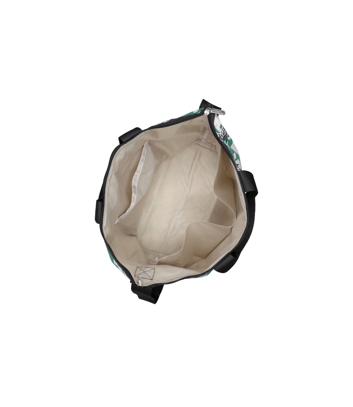 Deluxe Easy Carry Tote<br>Tropical Garden Green