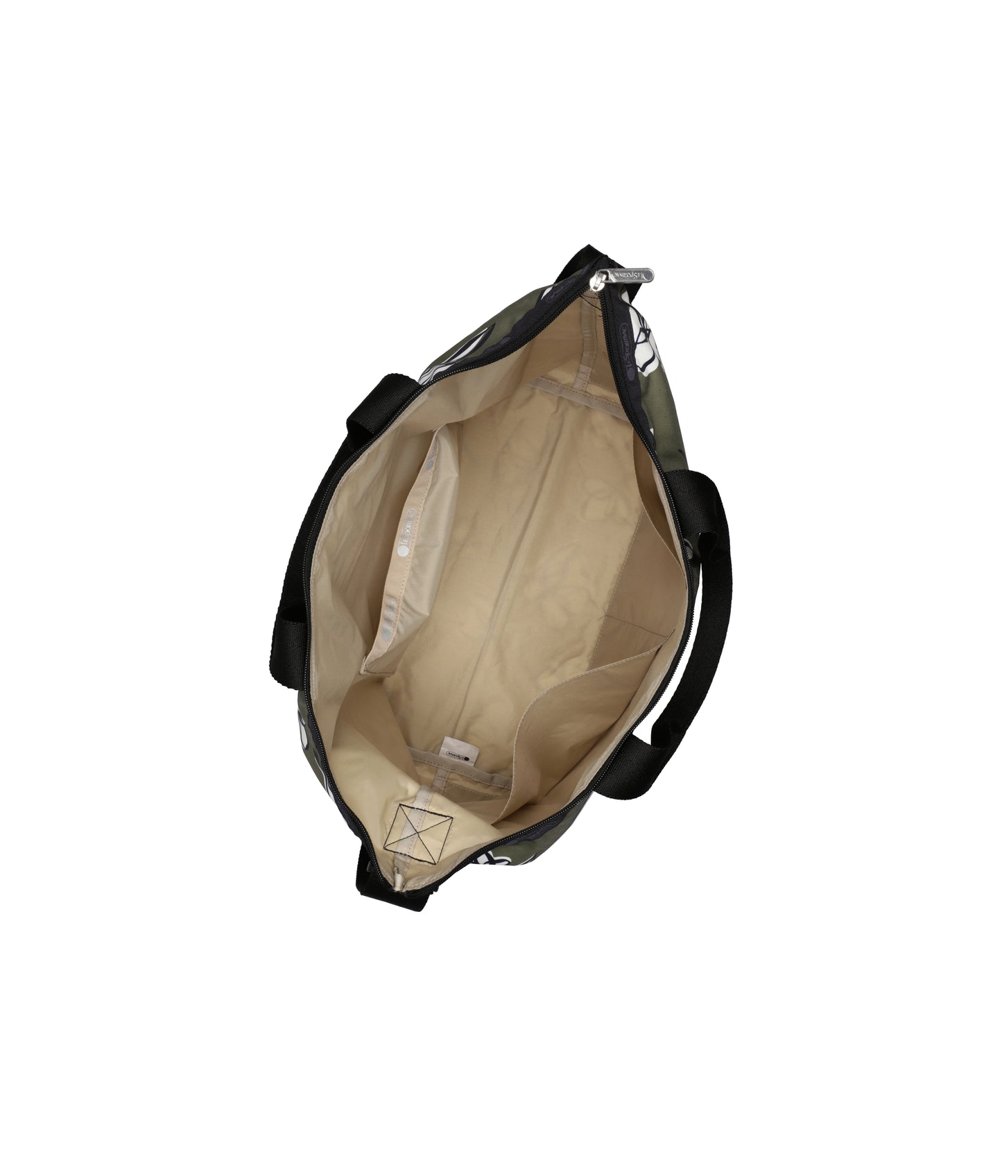Deluxe Easy Carry Tote<br>Olive Floral Silhouette