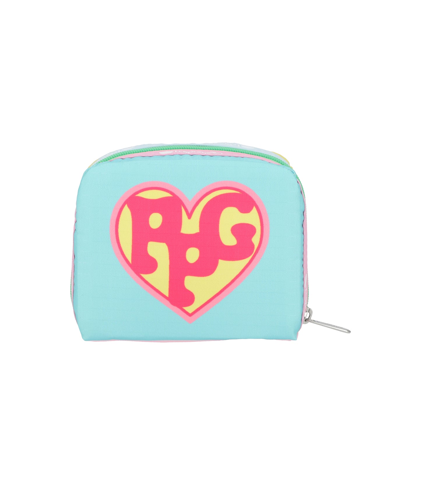 Square Cosmetic<br>The Powerpuff Girls Yellow/Mint Square Cosmestic