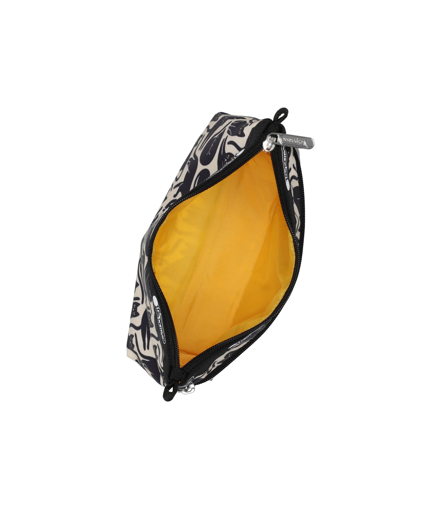 Cosmetic Clutch<br>Black Cats Silhouette