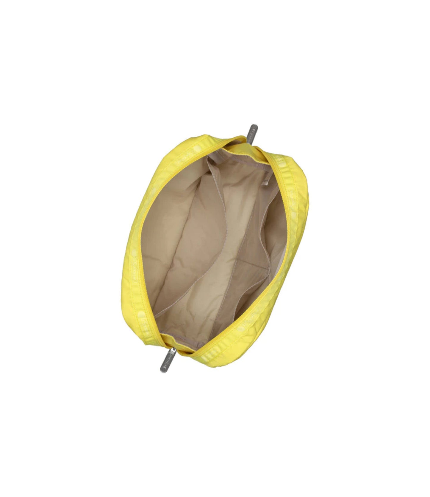 Extra Large Rectangular Cosmetic<br>Primrose Yellow Logo Cosmetic