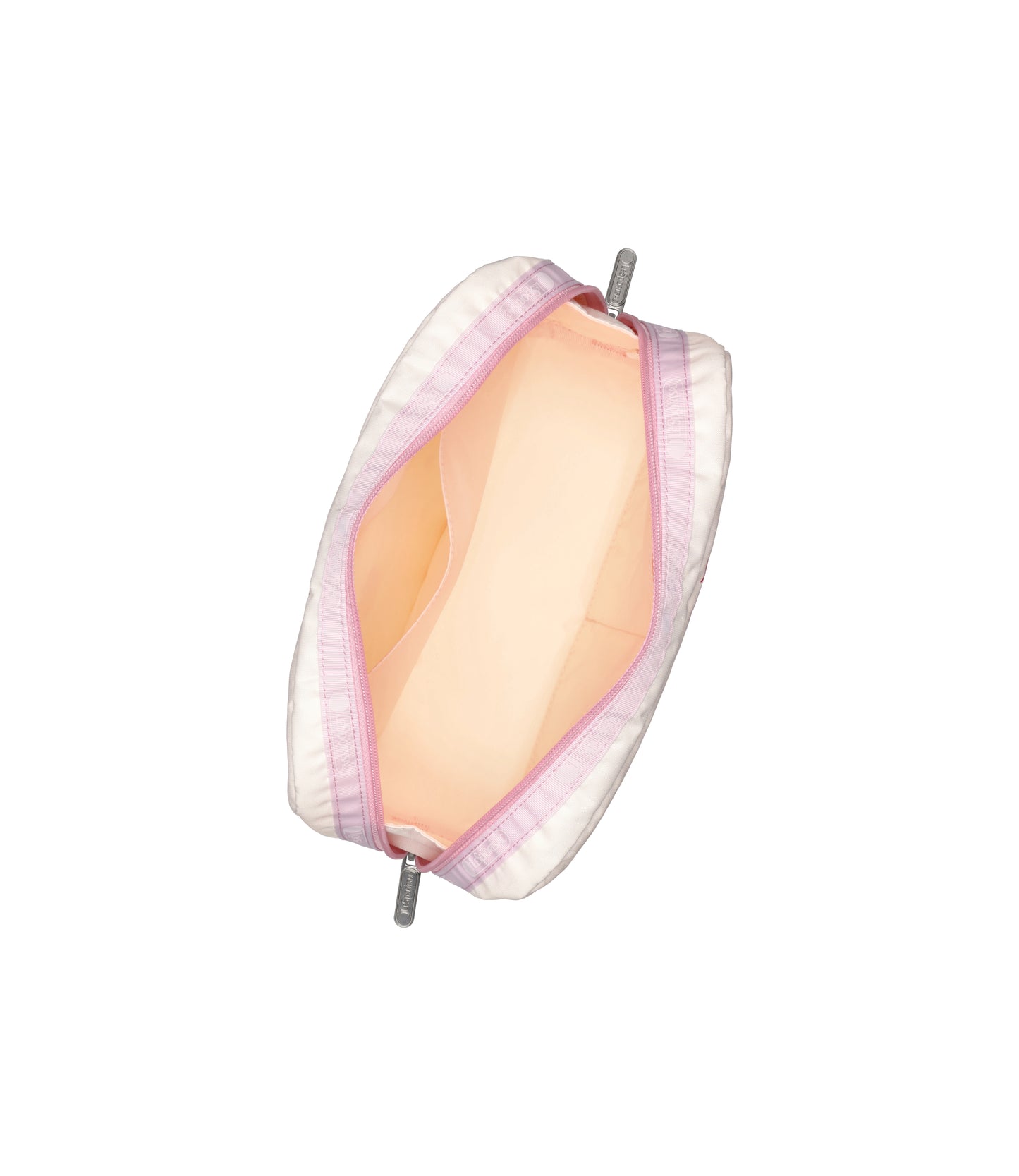 Extra Large Rectangular Cosmetic<br>Pink Blooms Cosmetic