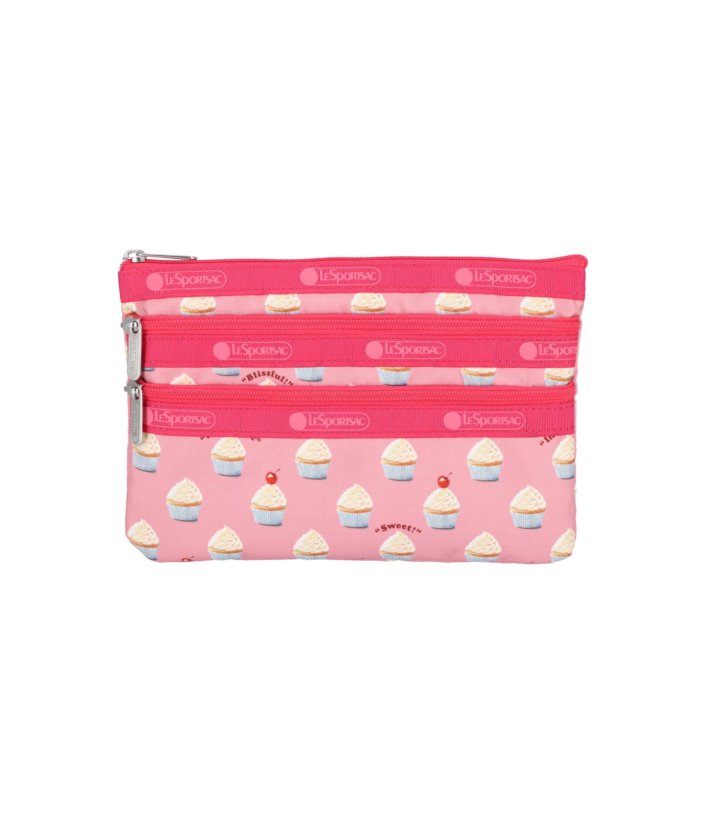3-Zip Cosmetic<br>Sweet Cupcake Delight