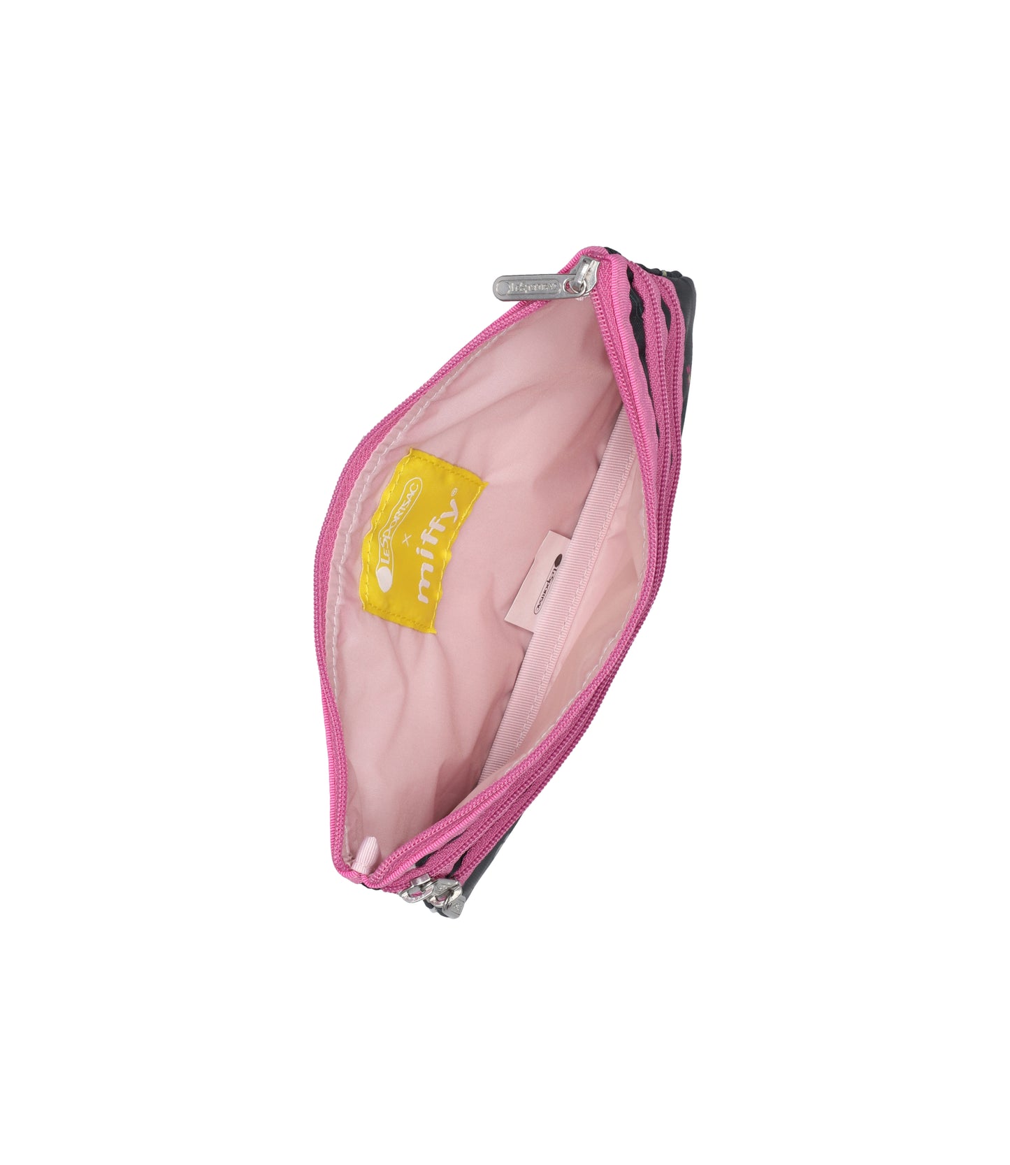 3-Zip Cosmetic<br>Miffy Orchard Green/Pink