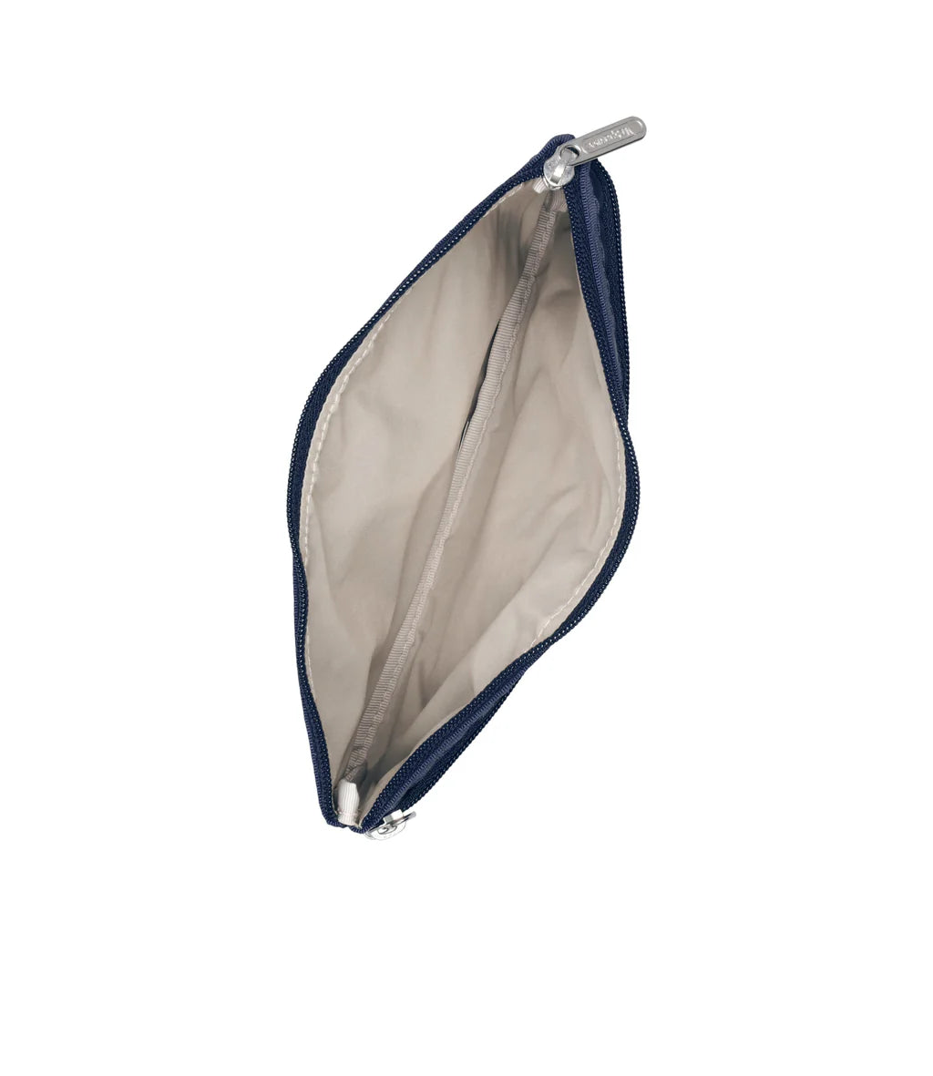 3-Zip Cosmetic<br>Deep Sea Blue